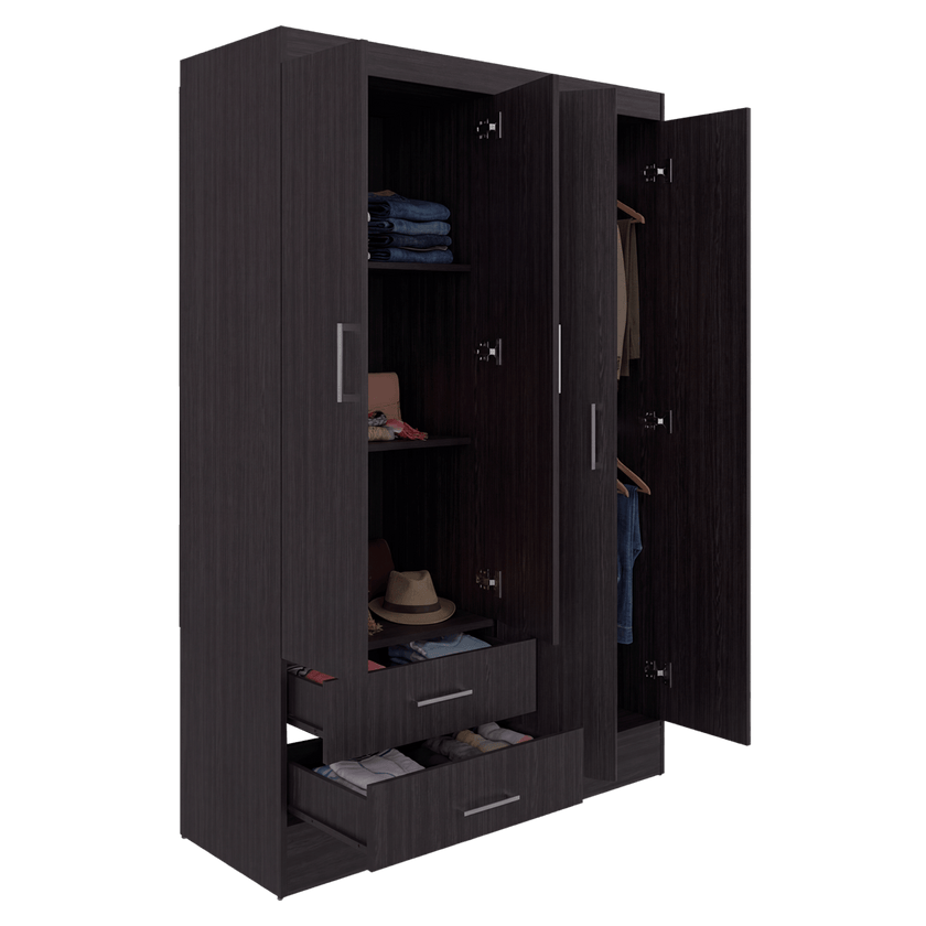 Closet 120 Sarani 182X119X44 Rta Wengue Zf