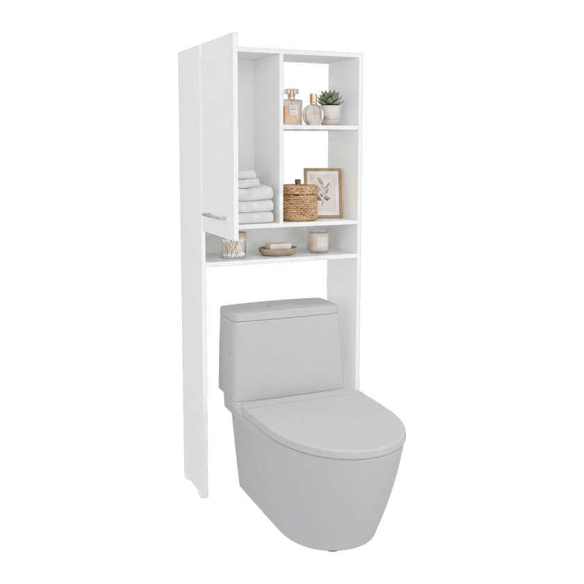 Optimizador De Baño Bath 1 Puerta 160X63X26 Rta Blanco