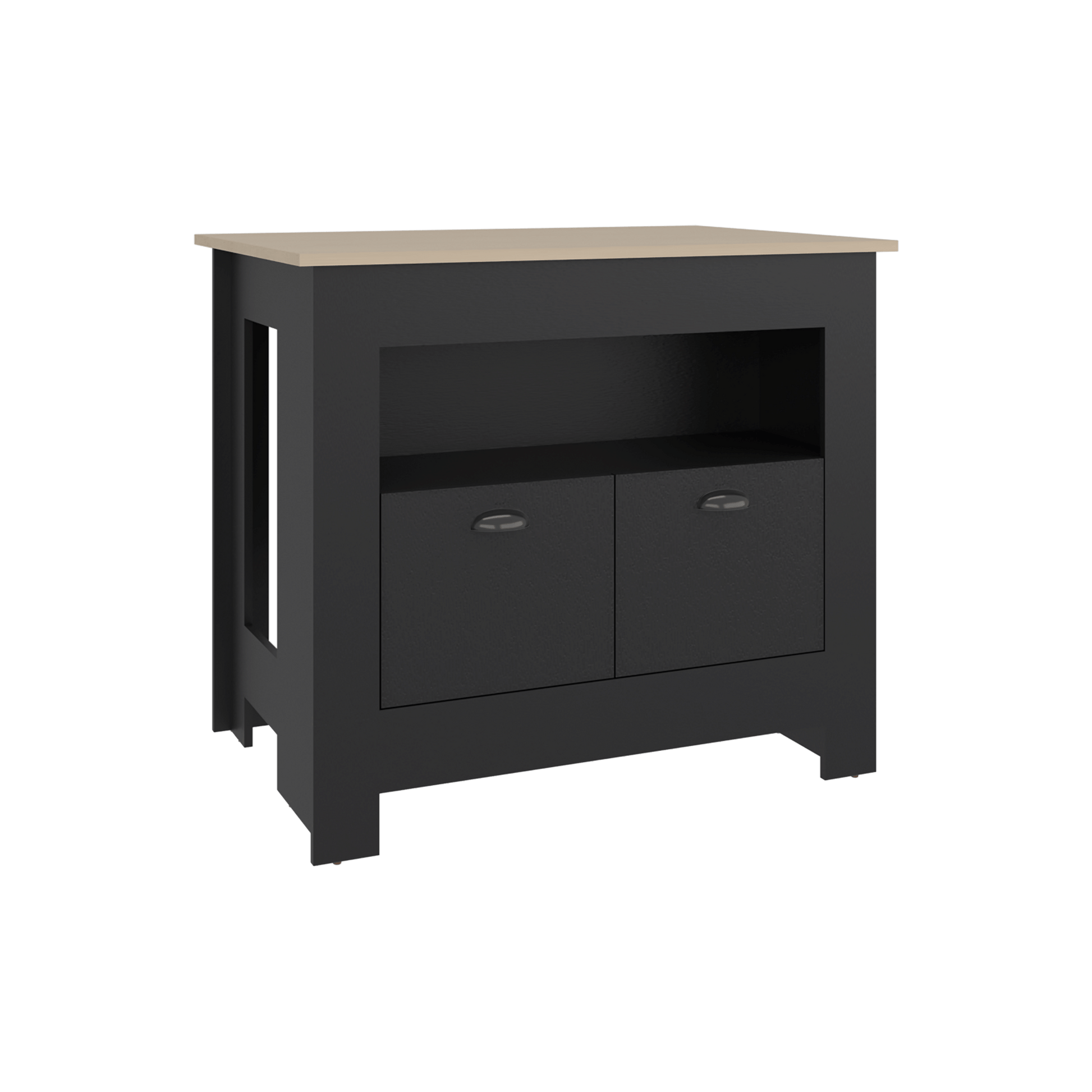 Isla De Cocina Arlet 89X103X70 Rta Wengue Cartagena Zf