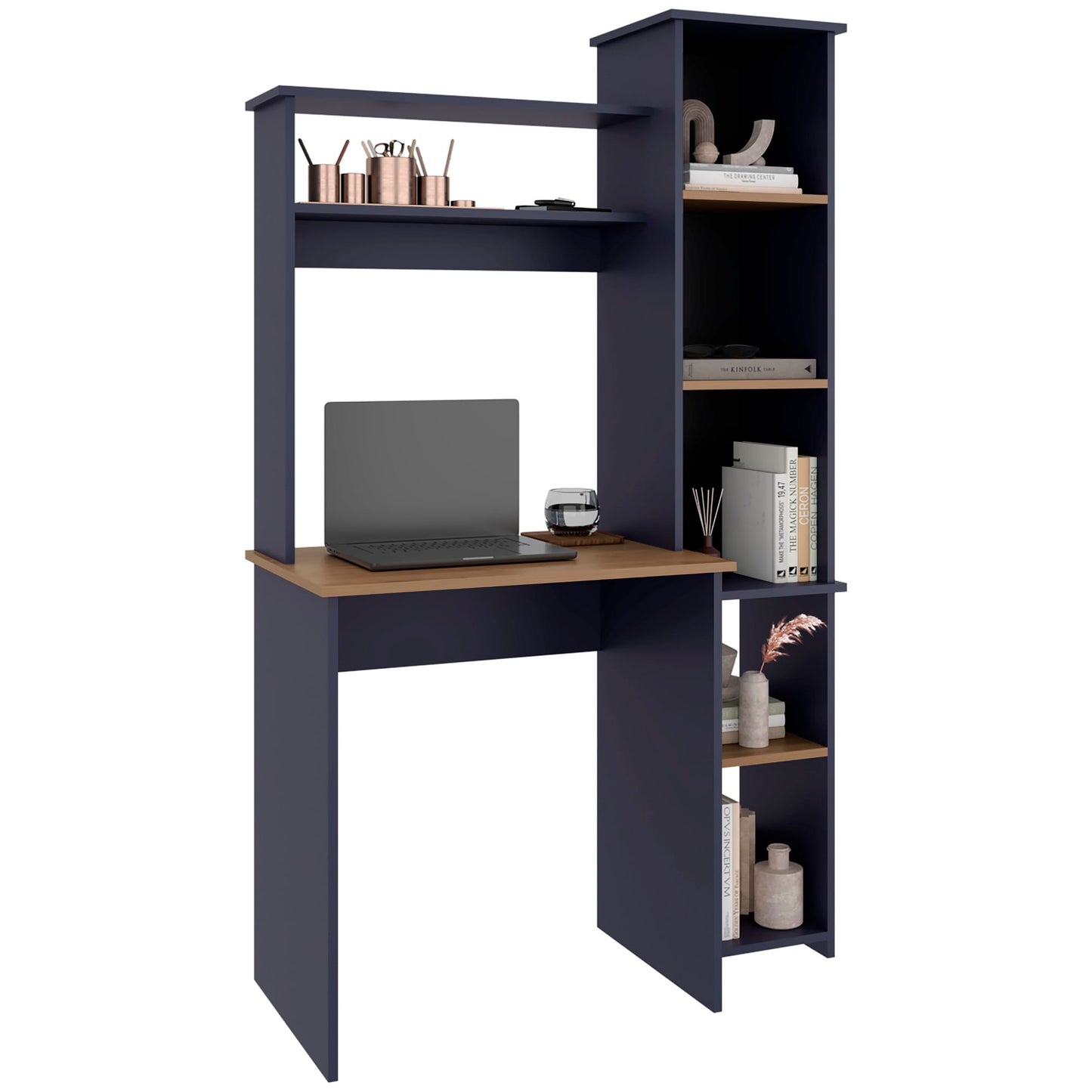 Centro De Computo Versalles 163X98X45 Rta Azul Fresno Zf