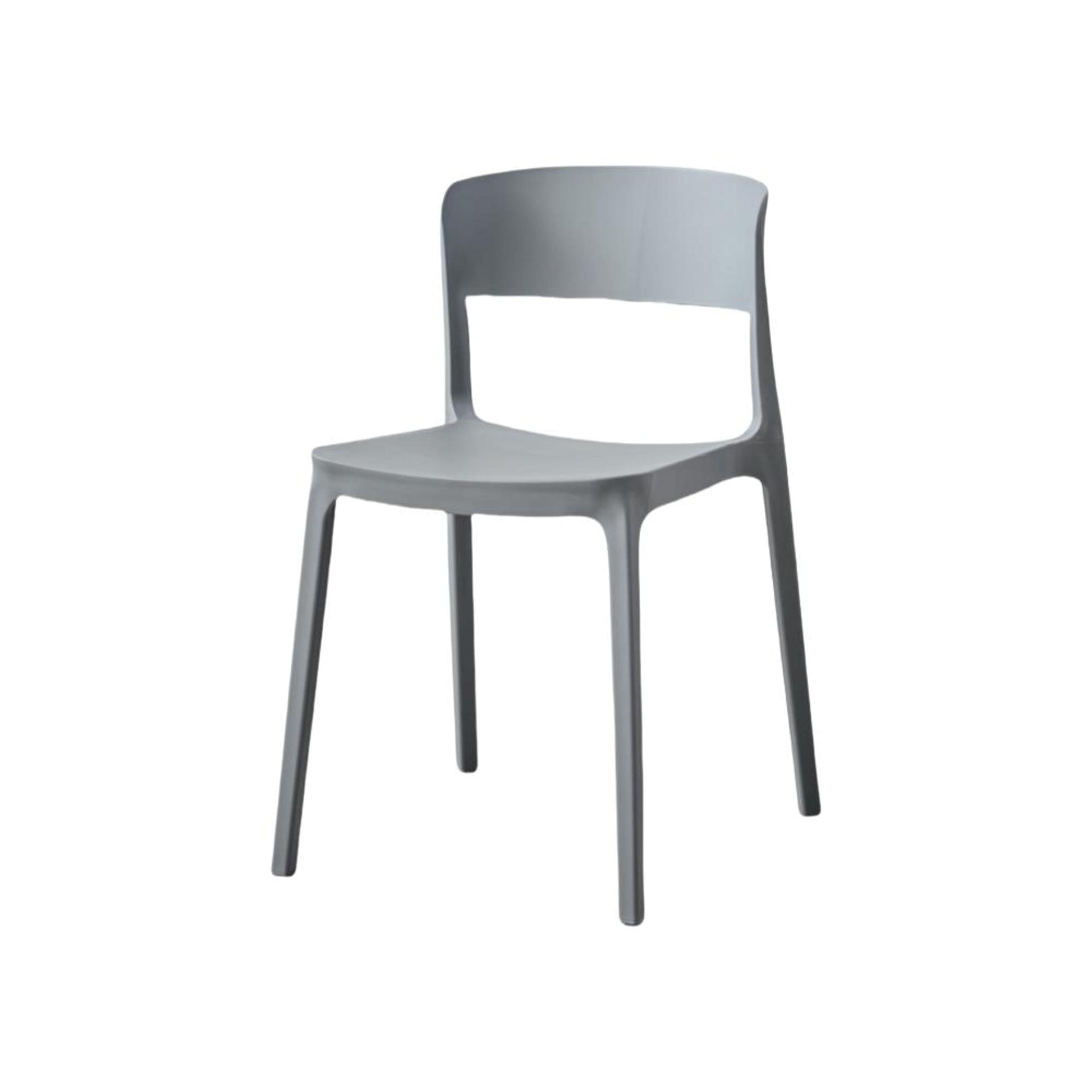 Silla Monaco 74X47X55 Rta Gris Oscuro