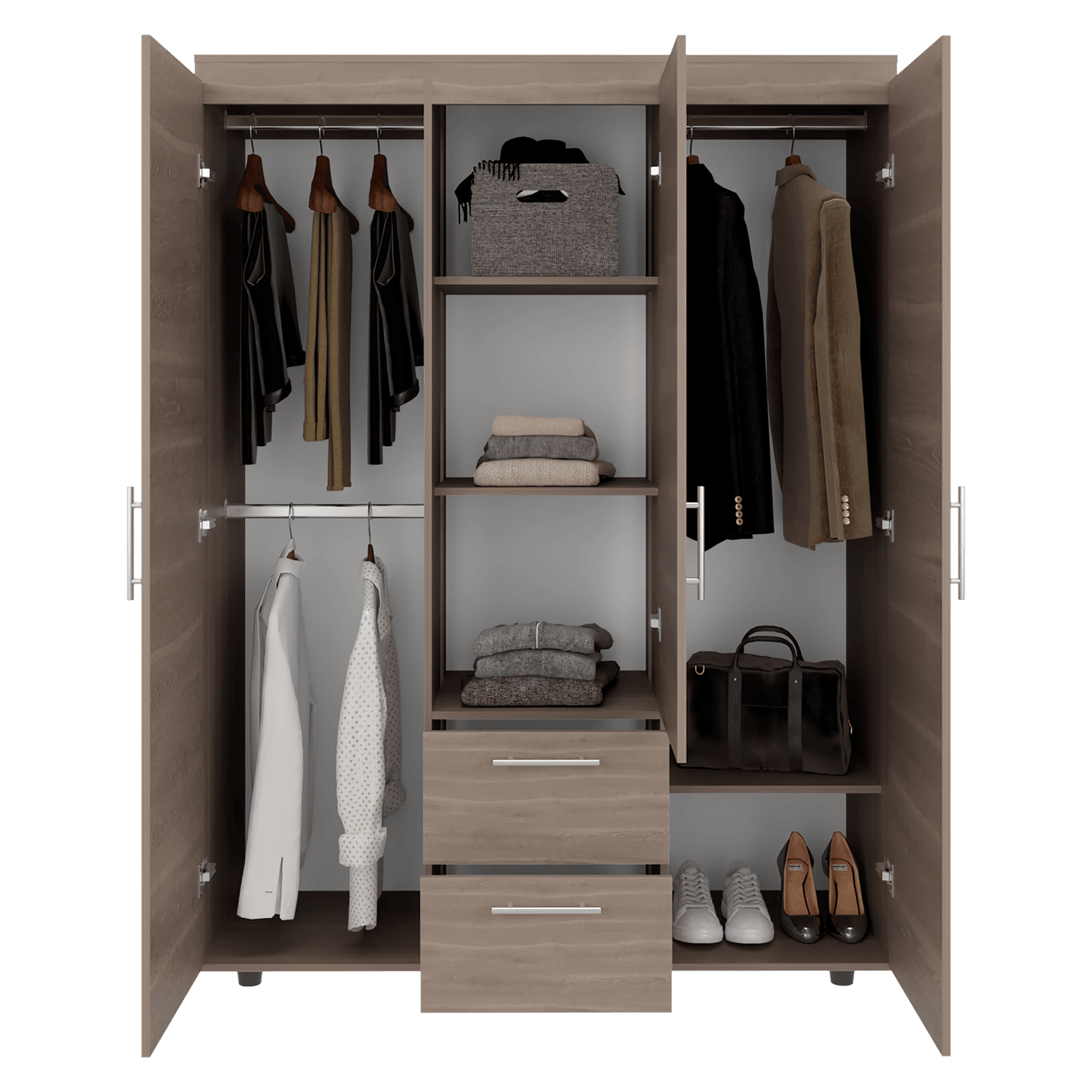 Closet Baru Lite 180X135X50 Rta Bardolino
