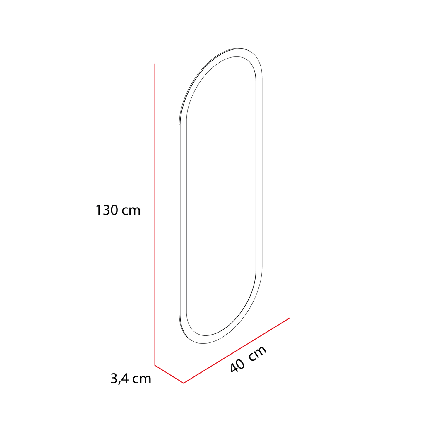 Espejo Oviedo Led+Touch