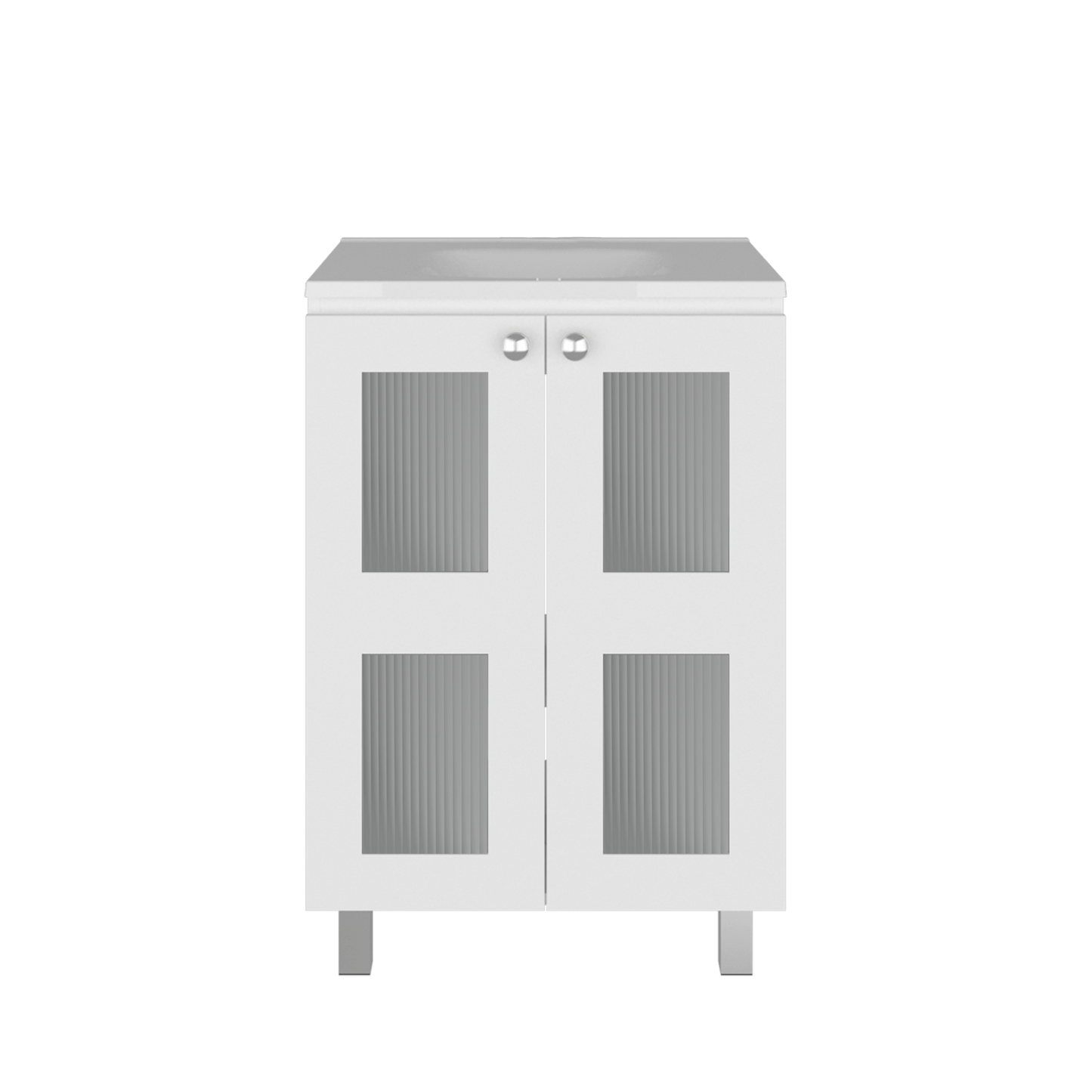 Mueble Lavamanos Haysi 86X59X44 Rta Blanco Zf