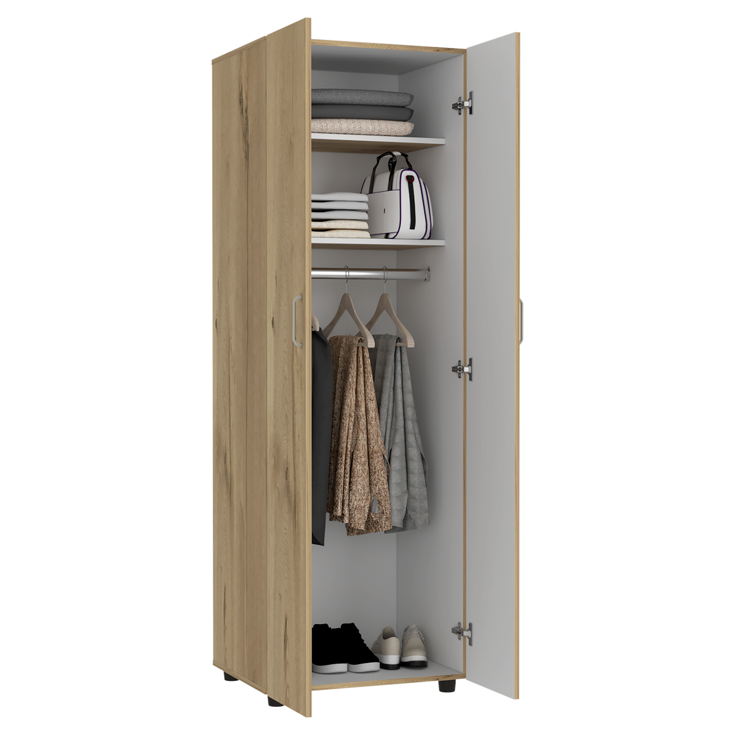 Closet F60 180 X 60 X 48 Rta Duna + Blanco