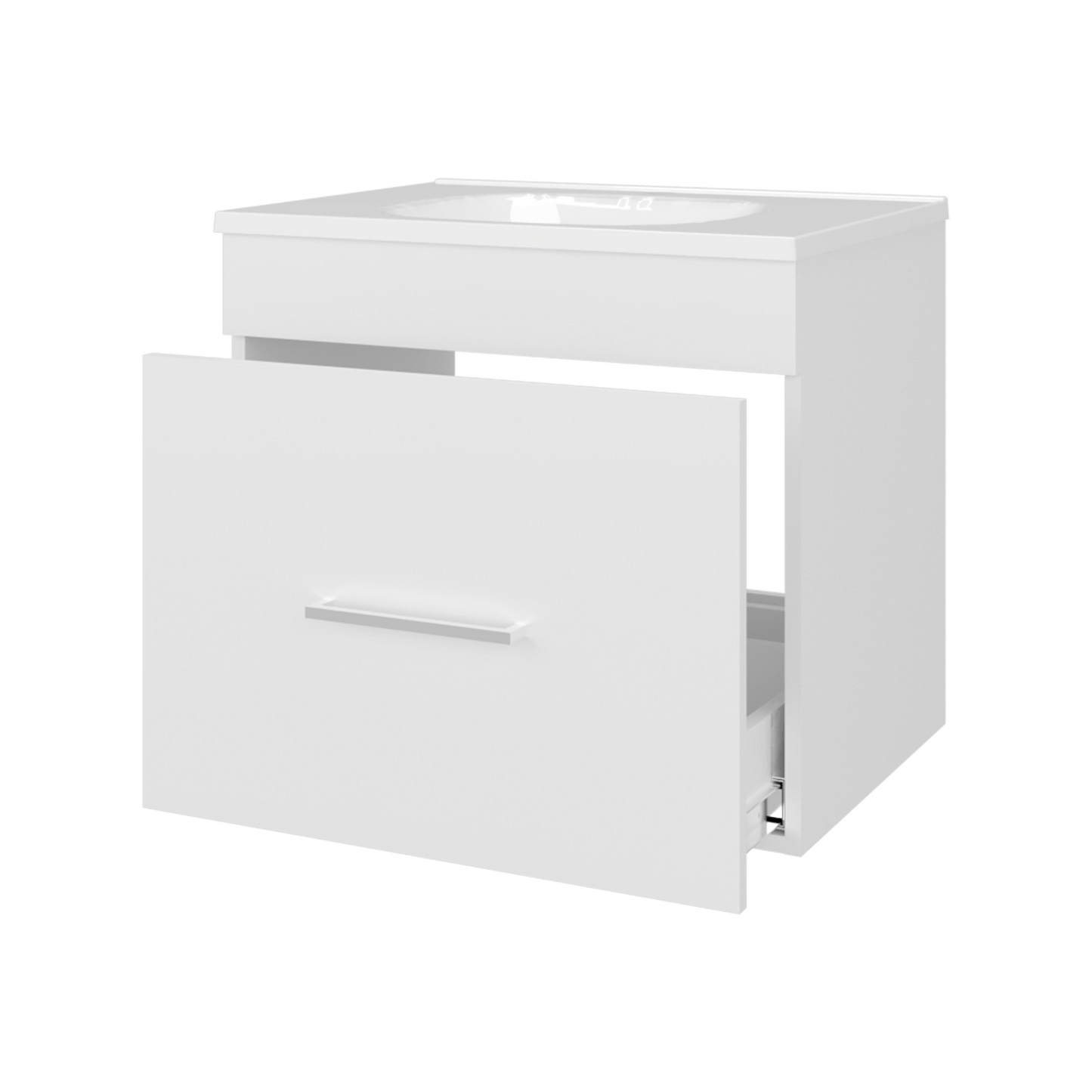 Mueble Lavamanos Hatta 52X59X44 Rta Blanco Mqz Zf