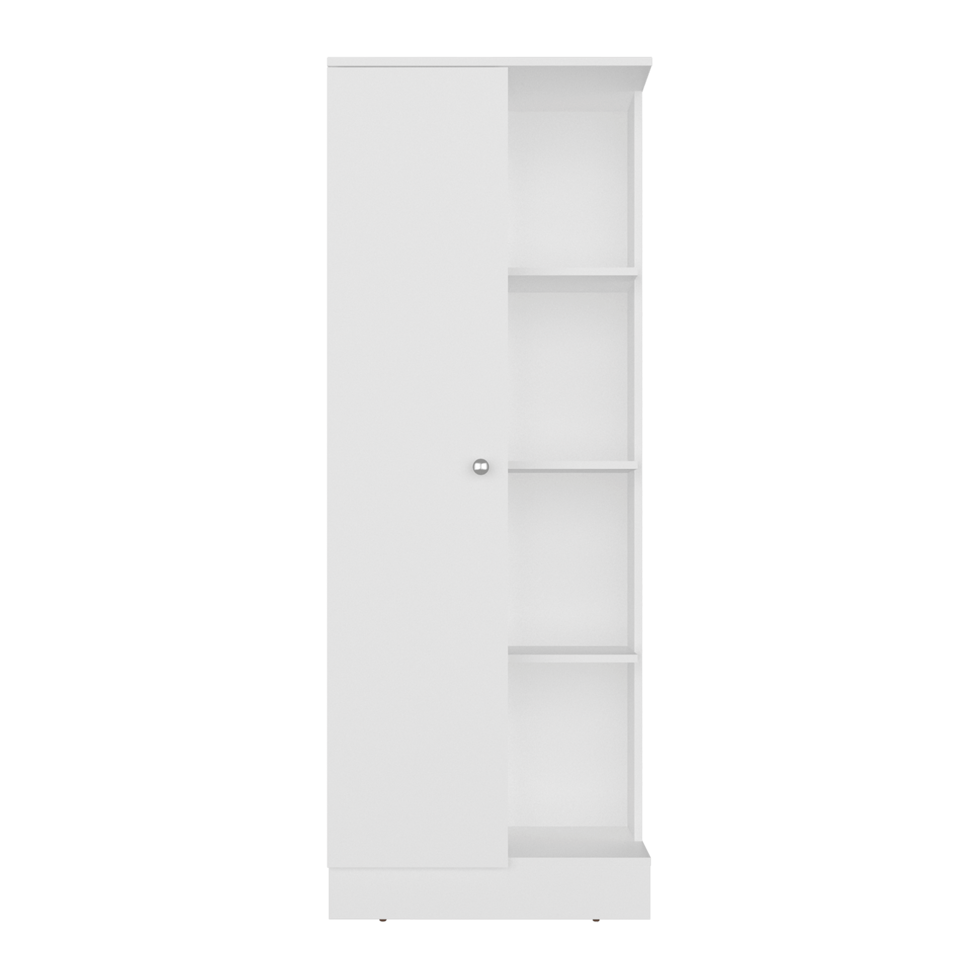 Alacena Multiusos Ayora 160X60X30 Rta Blanco Zf