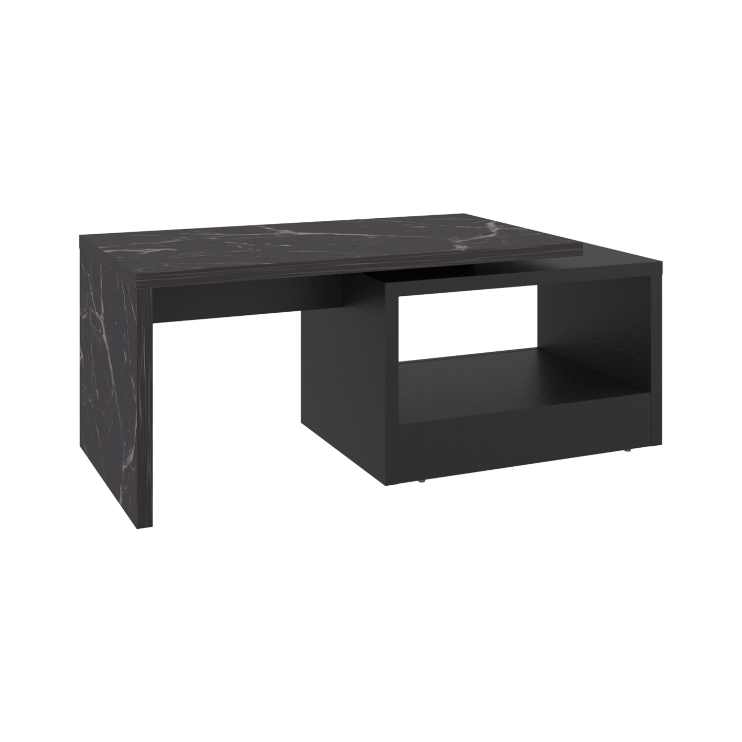Mesa De Centro Kaia 40X100X45 Rta Wengue Mamba