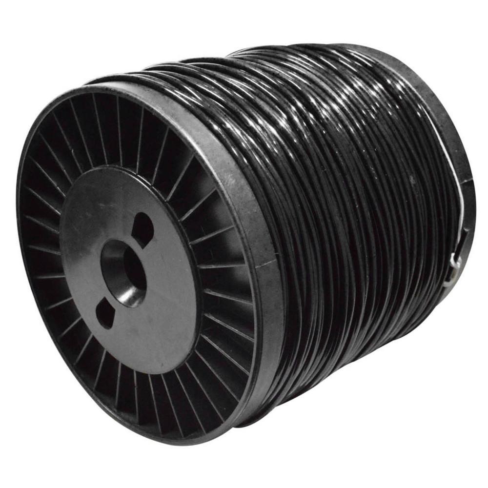 Nylon Guadana Negro  Rojo Redondo 28Mm X 200 Mts