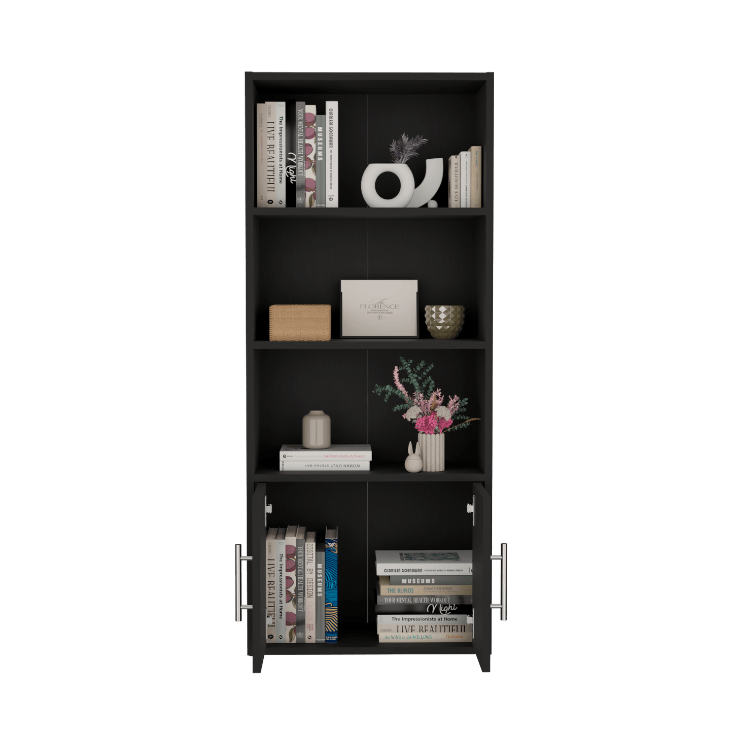 Biblioteca Joy Eco 120X50X23 Rta Wengue