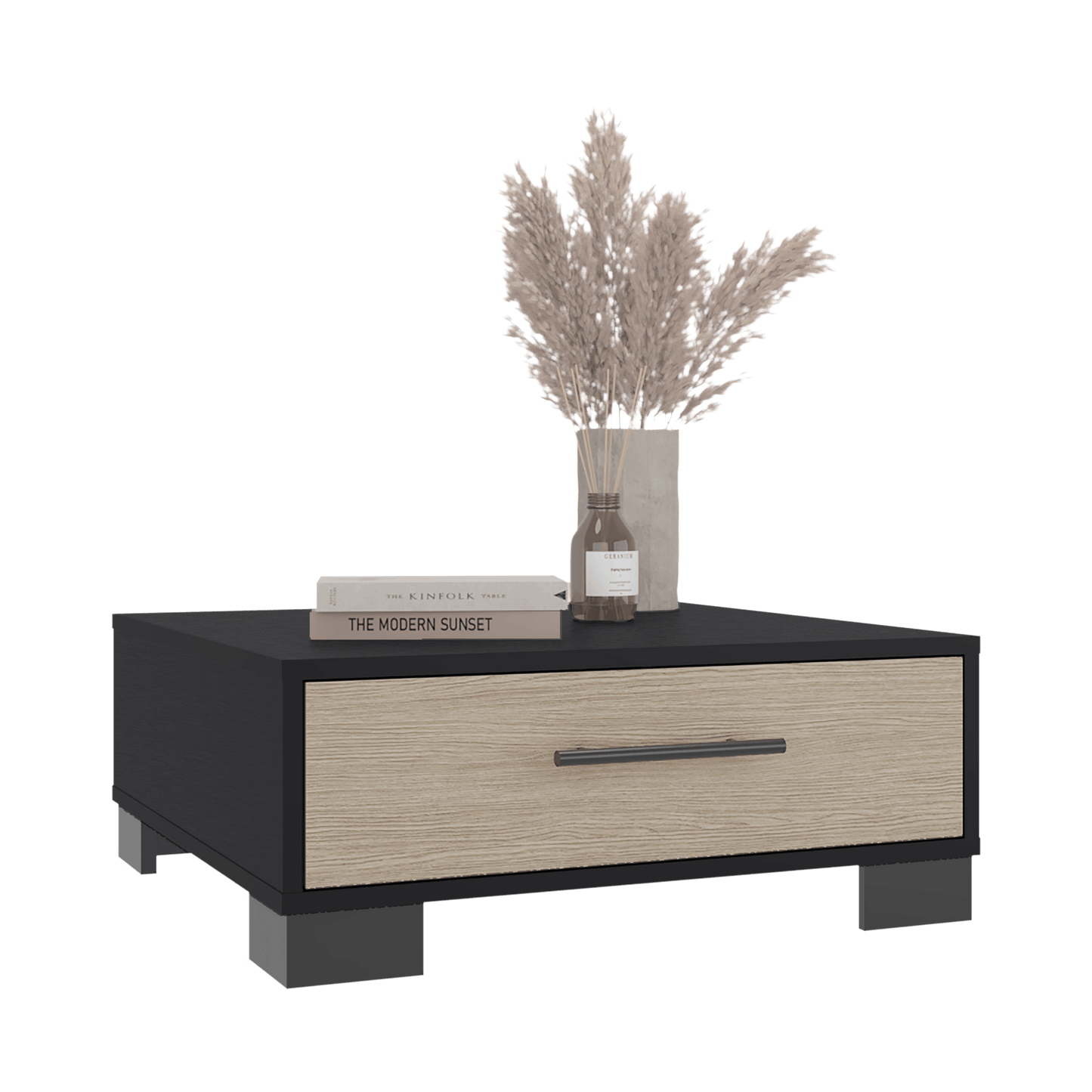 Mesa De Centro Marsella 23X60X60 Rta Wengue Cartagena Zf