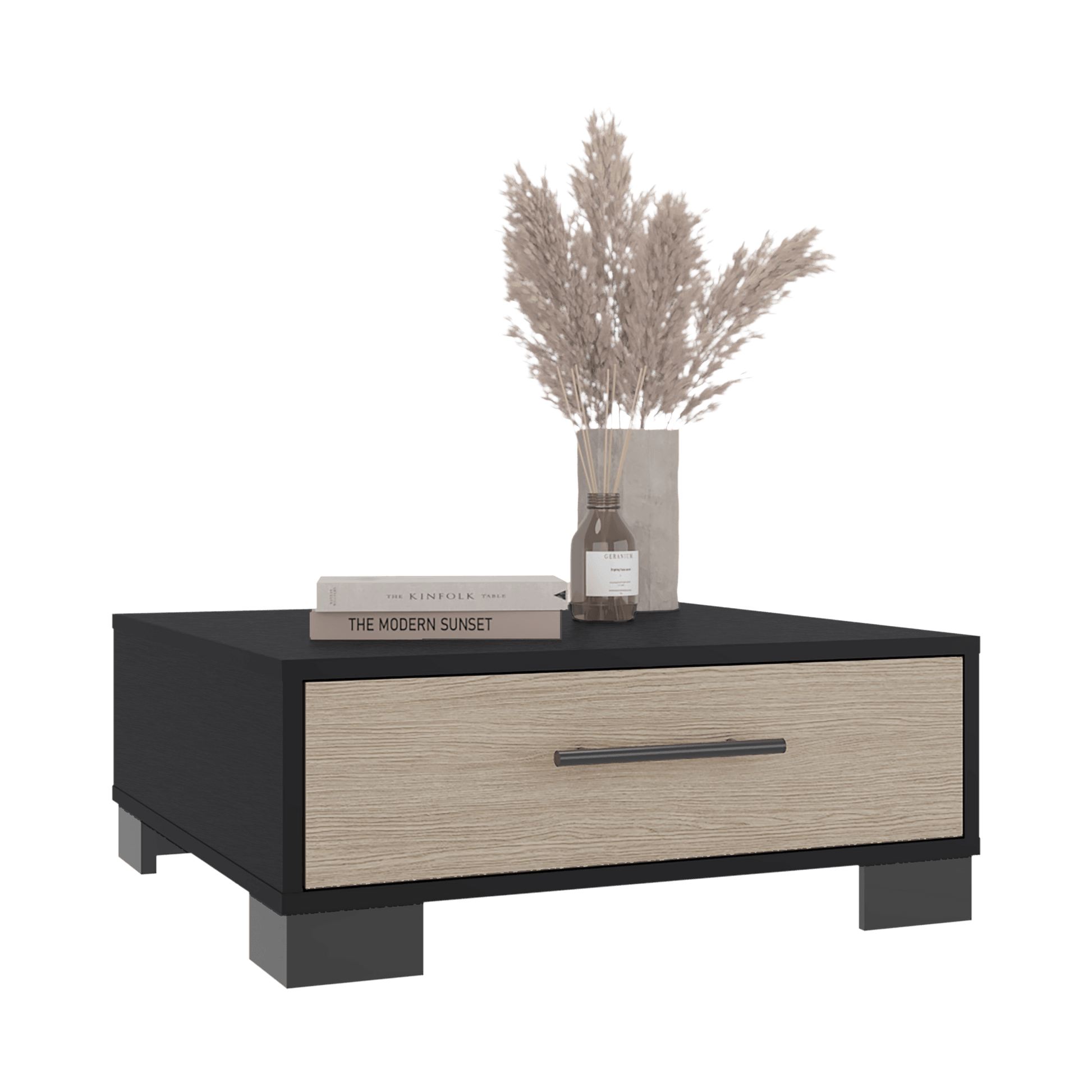 Mesa De Centro Marsella 23X60X60 Rta Wengue Cartagena Zf