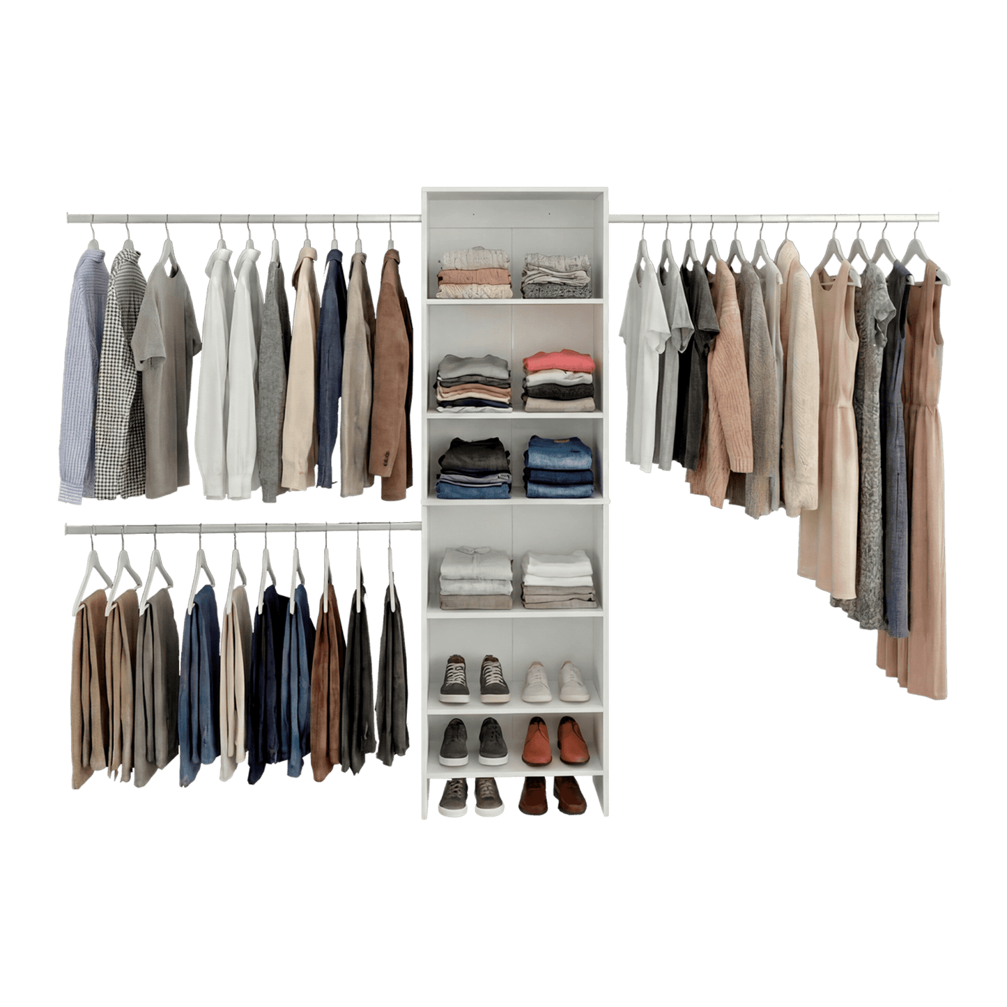 Closet Westport 211X306X39 Rta Blanco Zf