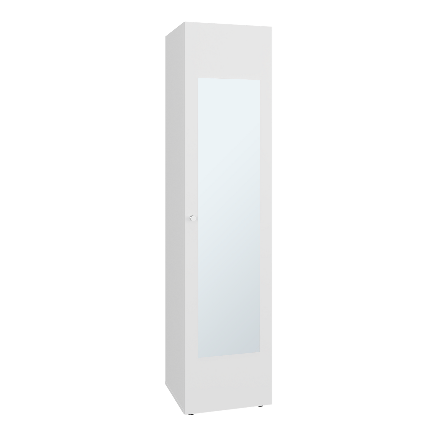 Closet Con Espejo Home Dreams 170X40X40 Rta Blanco Mqz Zf