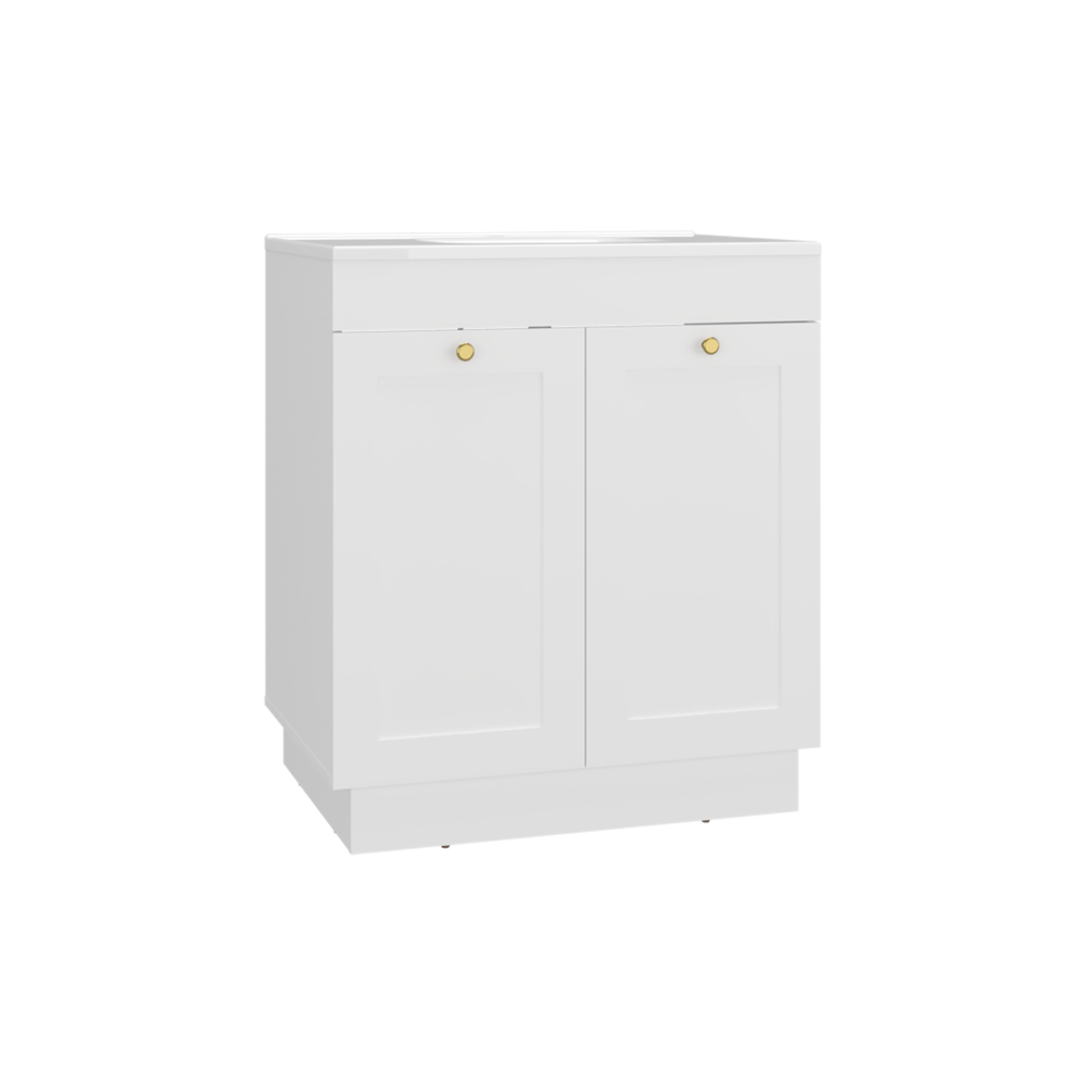 Muebles Para Lavamanos 30 Baluarte 86X76X51 Blanco Zf