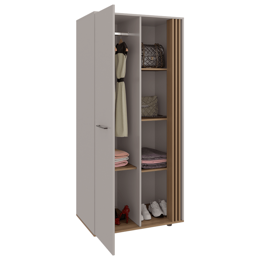 Closet Vance 178X80X52 Rta Fresno Eu Capri