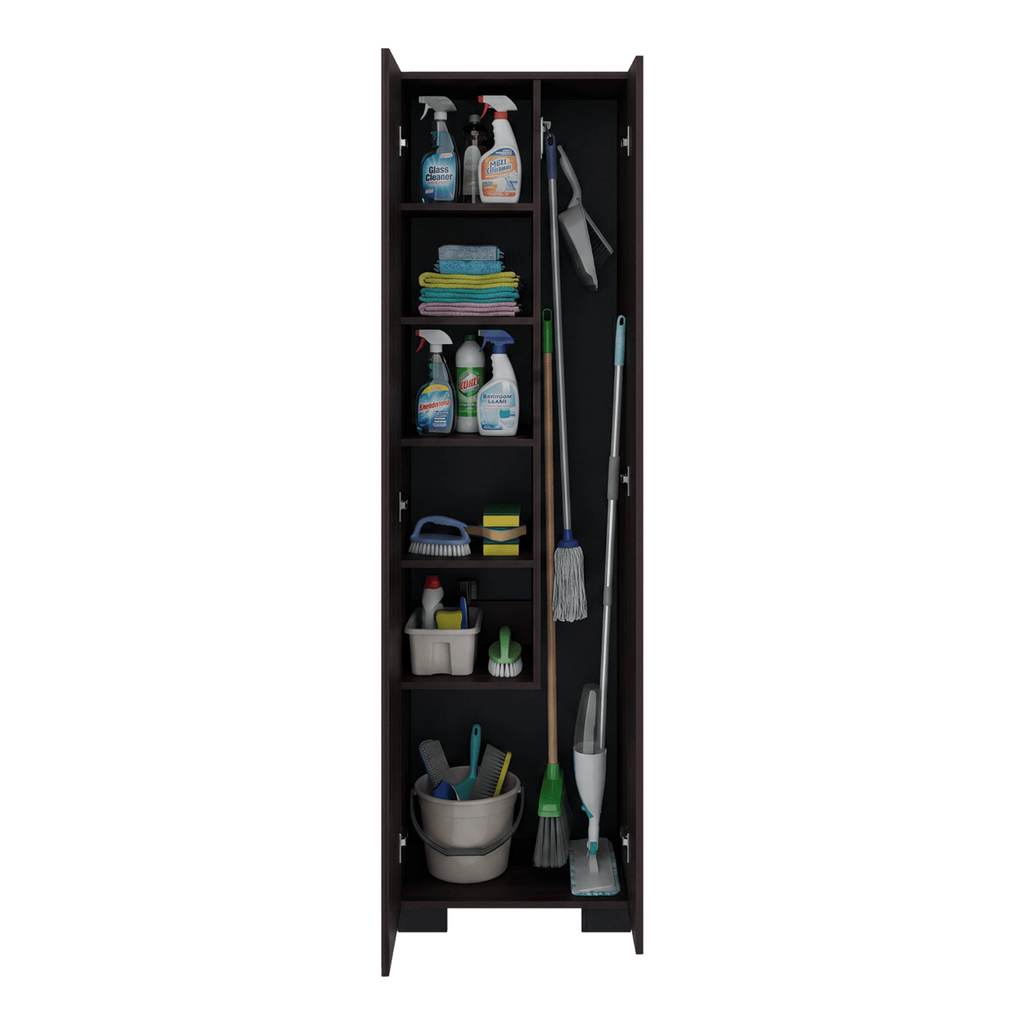 Mueble De Aseo Lake 181X51X39 Rta Nogal Zf