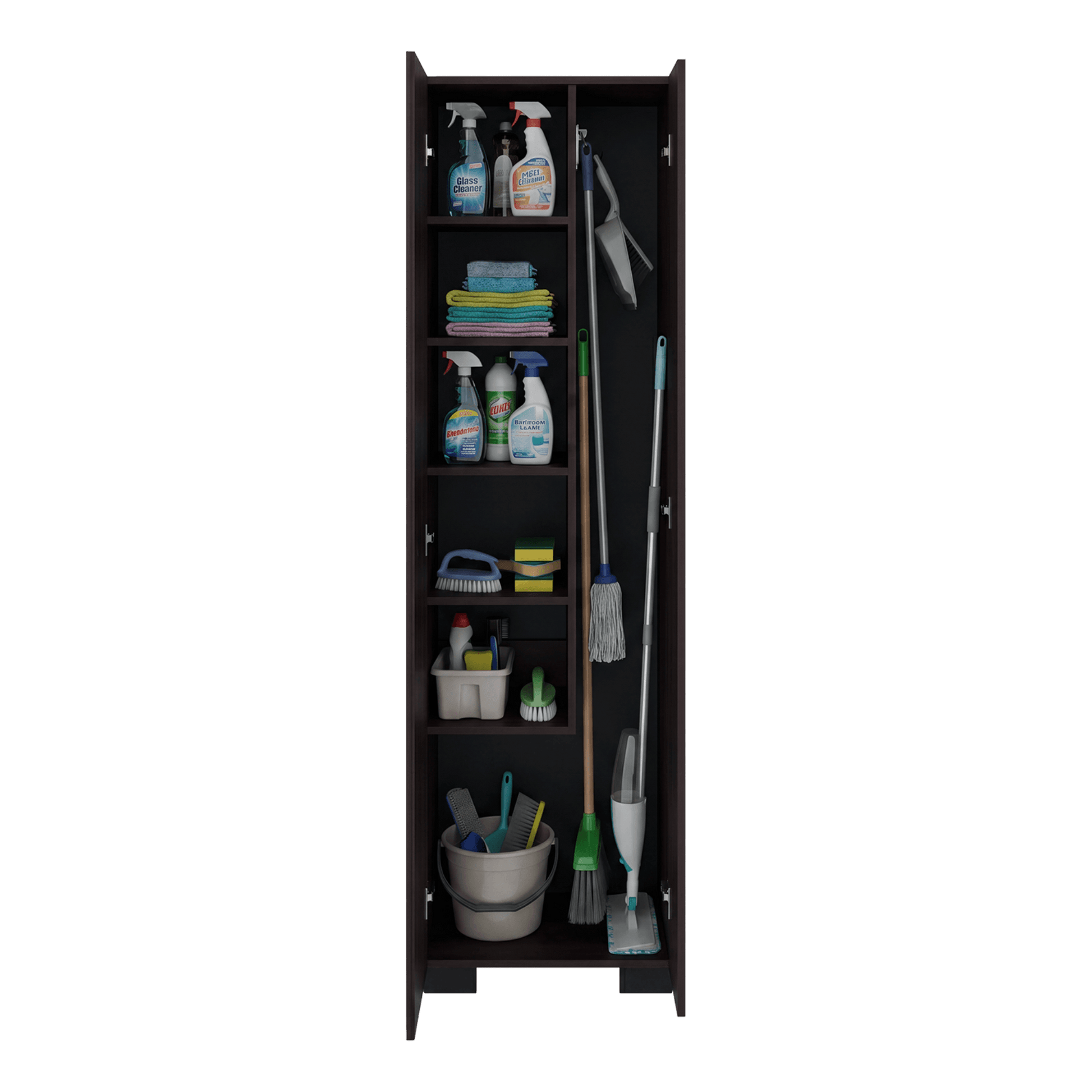 Mueble De Aseo Lake 181X51X39 Rta Nogal Zf