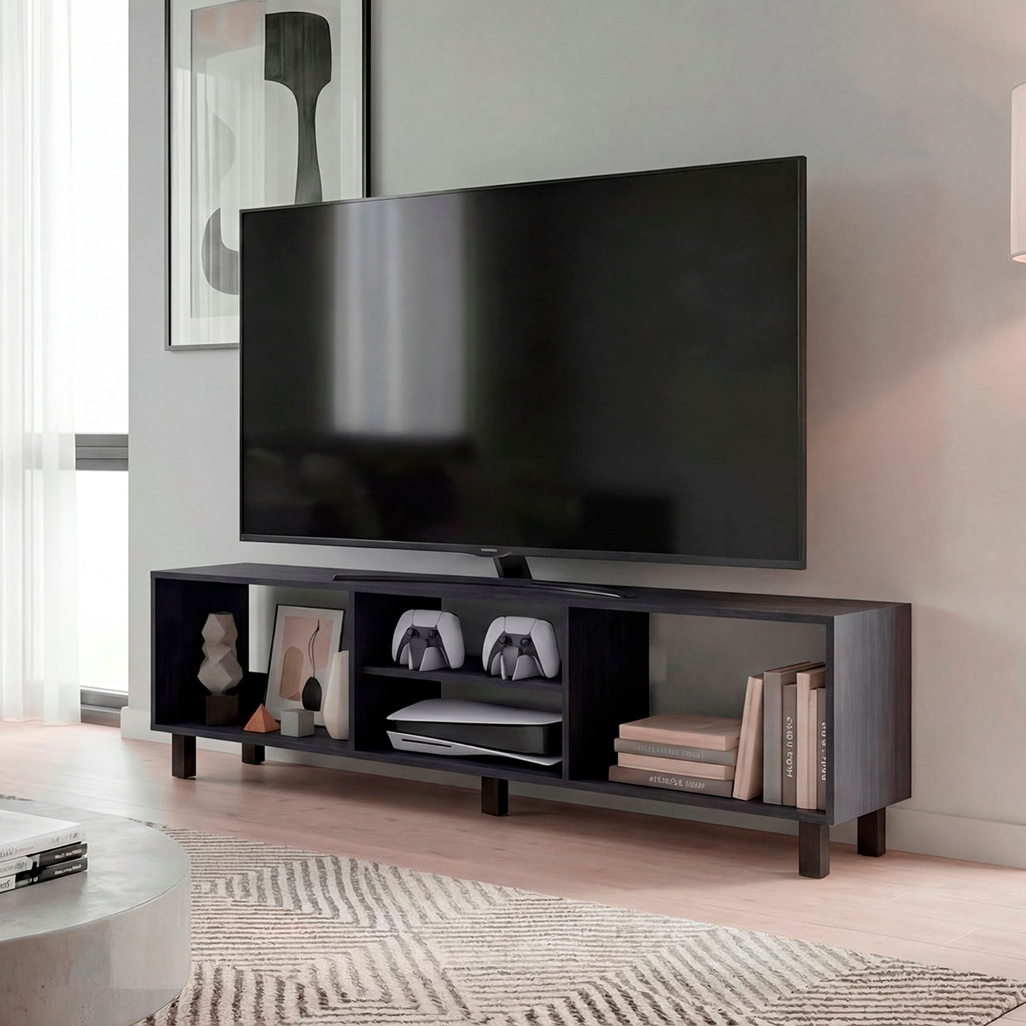 Rack De Tv Tunez Plus 47X160X35 Rta Wengue Zf