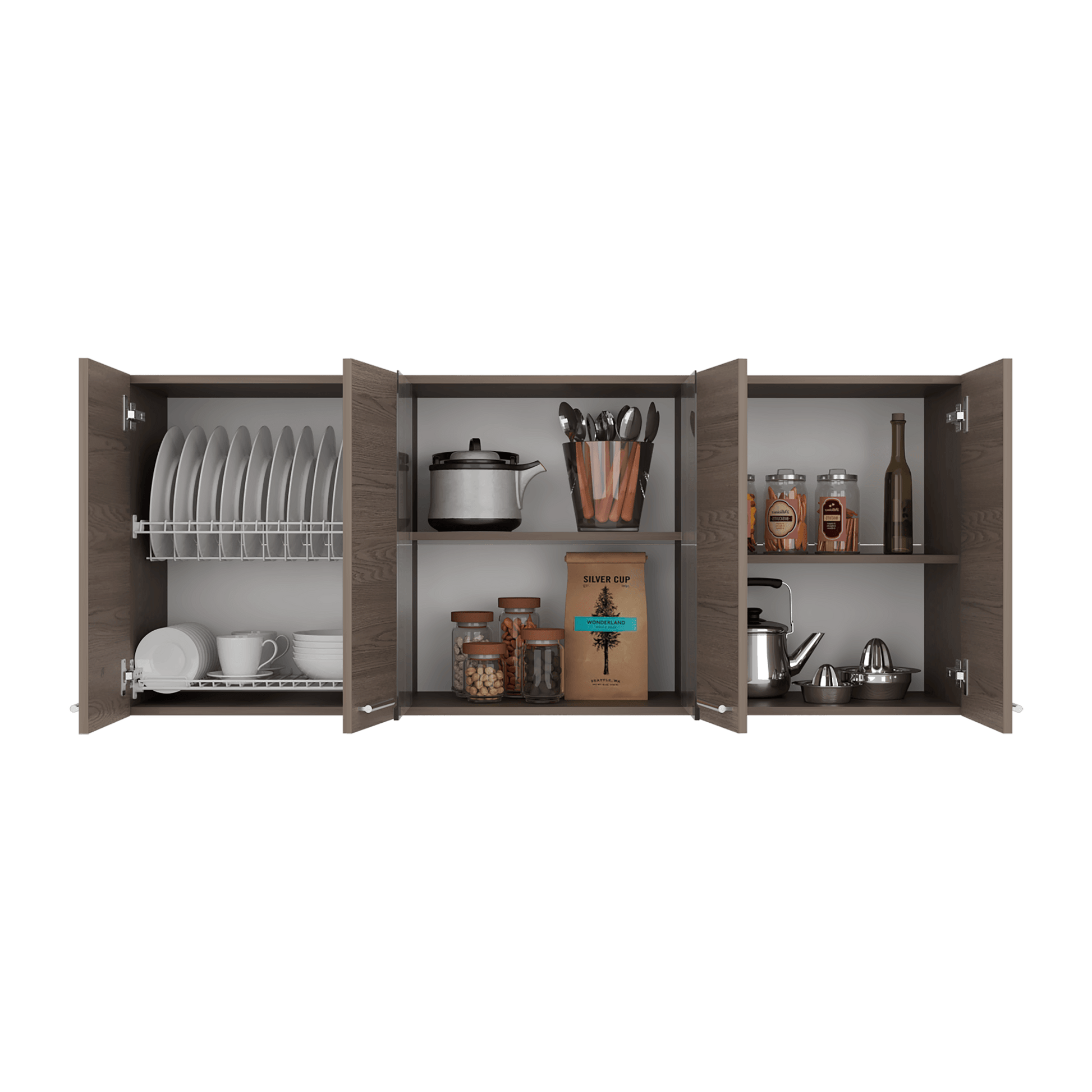 Mueble Superior Cocina 60X150X31 Rta Cannolo Zf