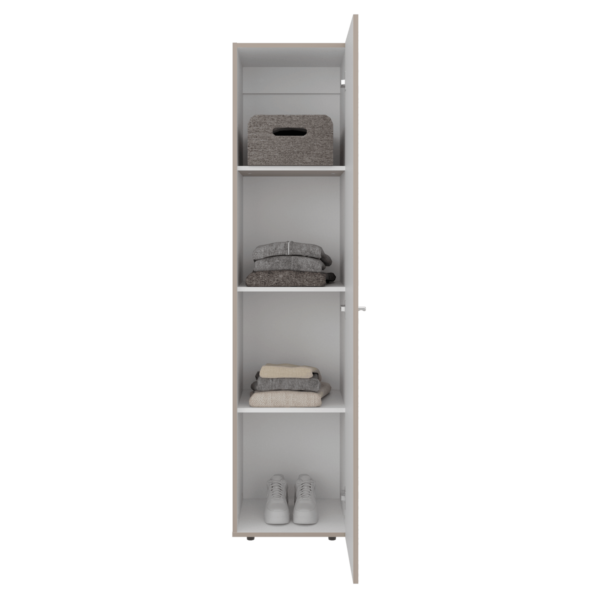 Closet Home Dreams 170X40X40 Rta Bardolino Blanco Zf