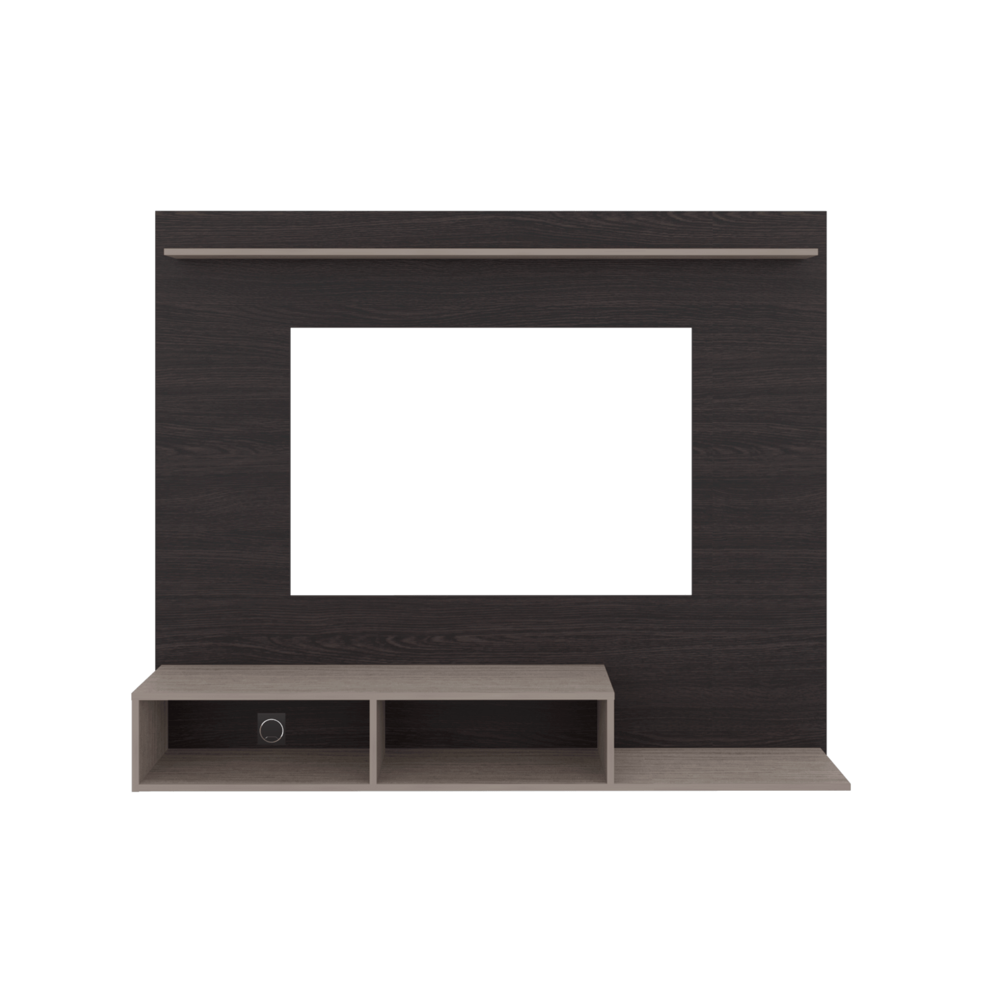 Panel Tv Munt 130X160X31 Rta Positano Wengue Zf