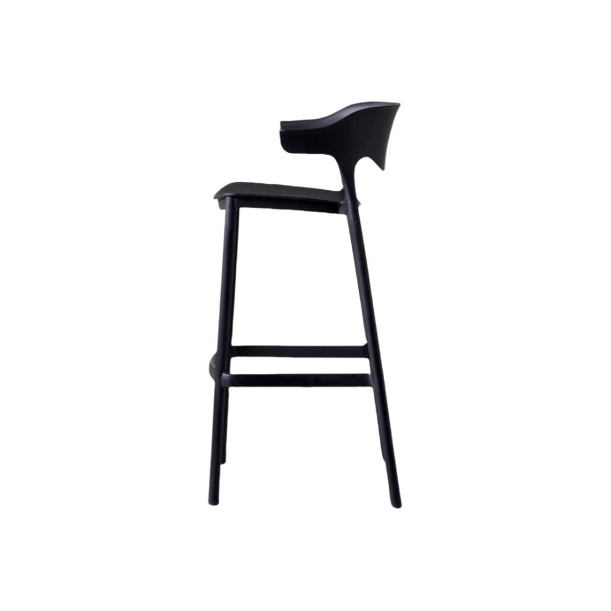 Silla Bar Elena 99X49X48 Rta Negro