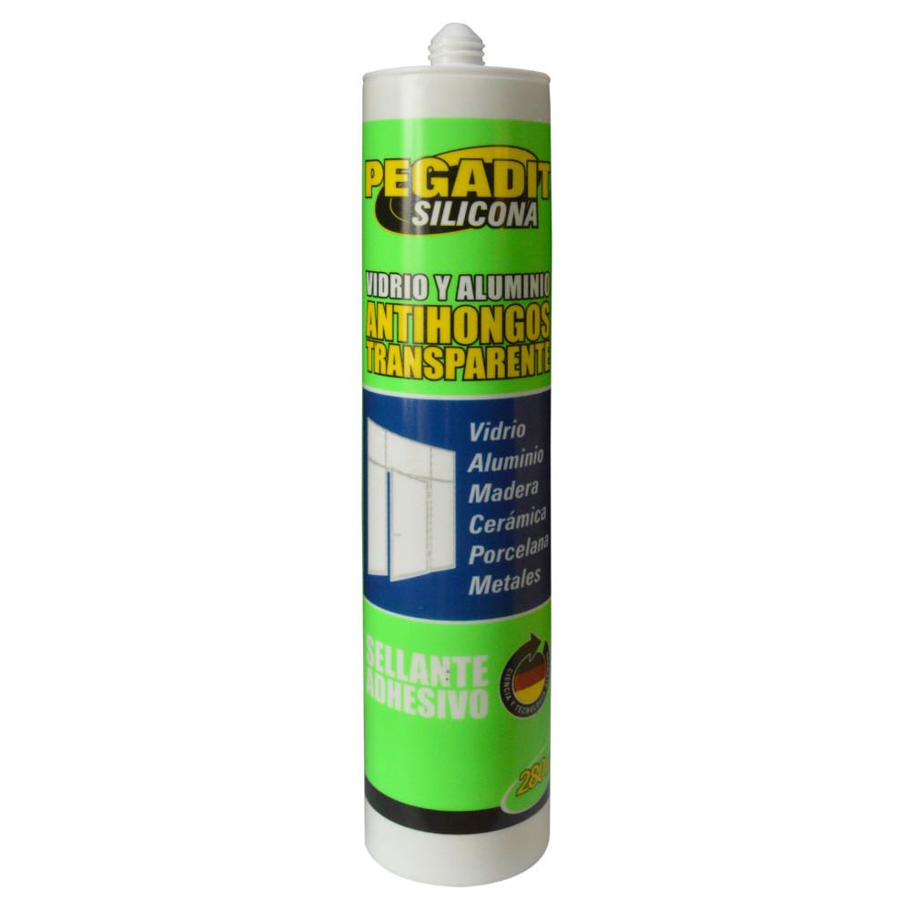 Silicona Tubo Pegadit Transparente 100 Silicona 280 Ml