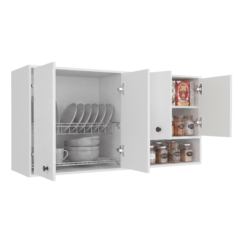 Mueble Superior De Cocina Napoles 60X120X35 Rta Blanco Zf