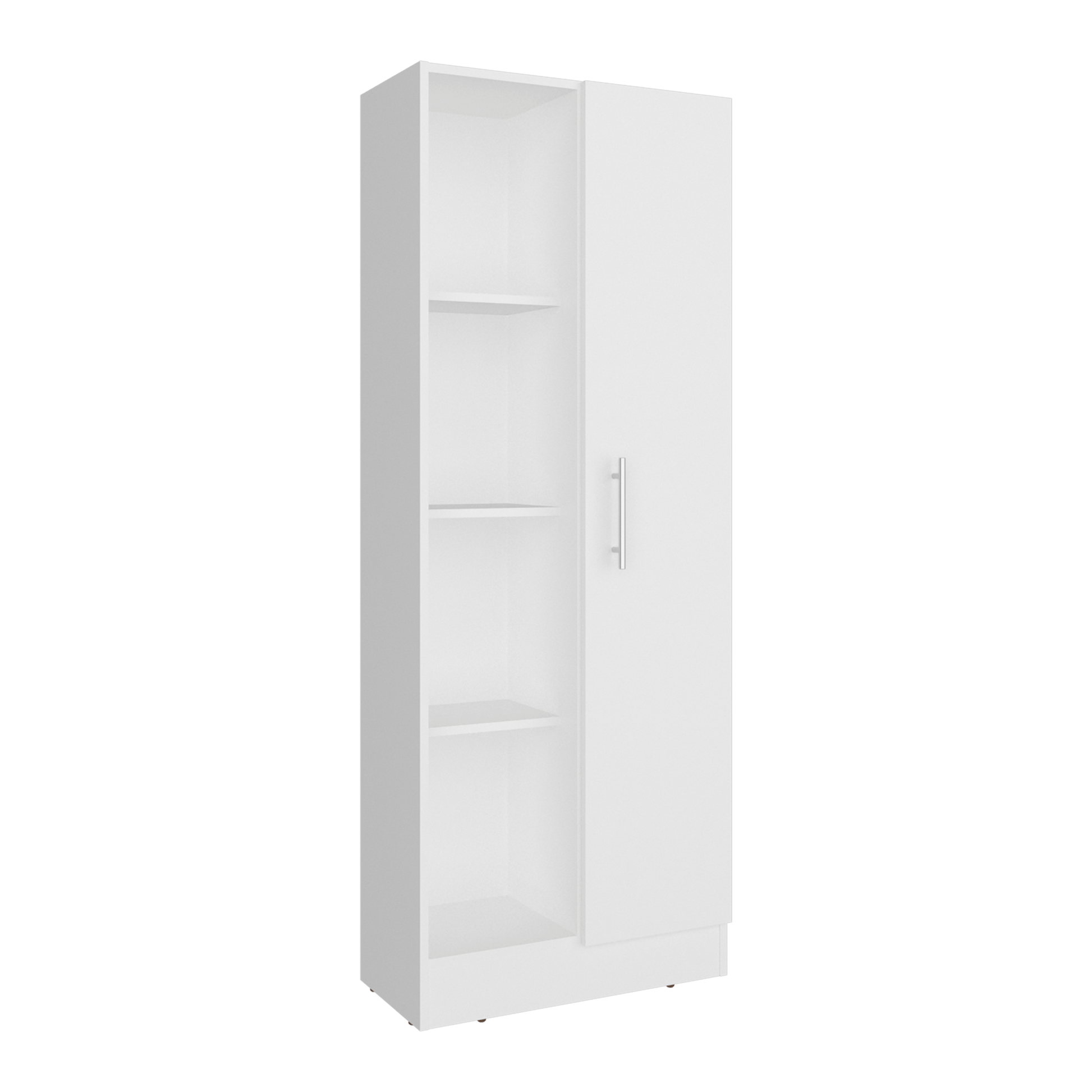 Alacena Multiusos Felch 160X60X30 Rta Blanco Zf