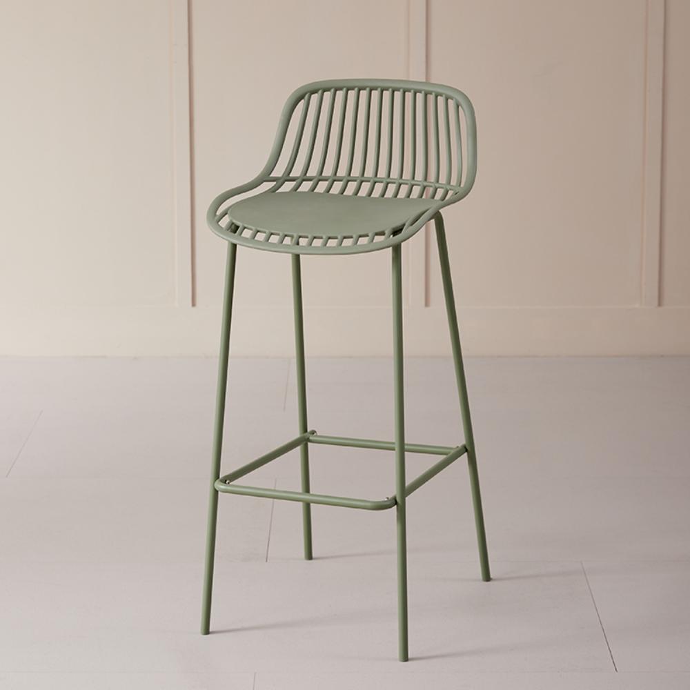 Silla Bar Tulum 97X41X51 Rta Verde Olivo