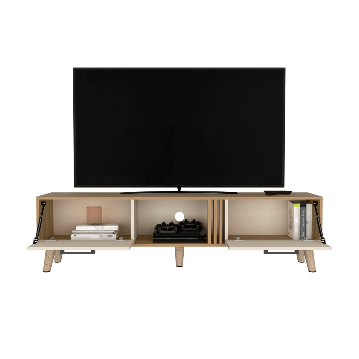 Mesa De Tv Vance 43X160X35 Rta Fresno Capri