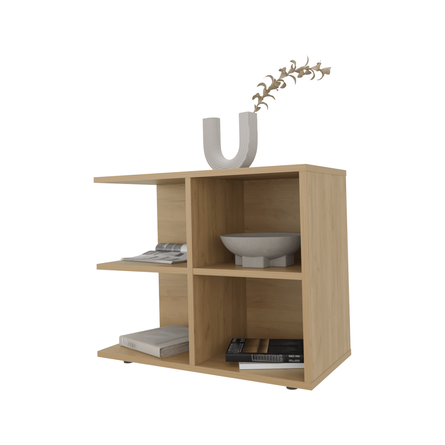 Mueble Auxiliar Royal 50X60X30 Rta Fresno Europeo Zf