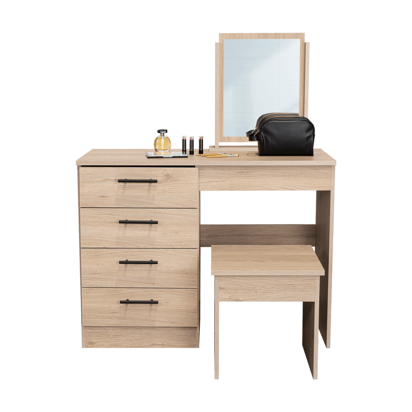 Mueble Tocador Kaia Rta Rovere + Blanco
