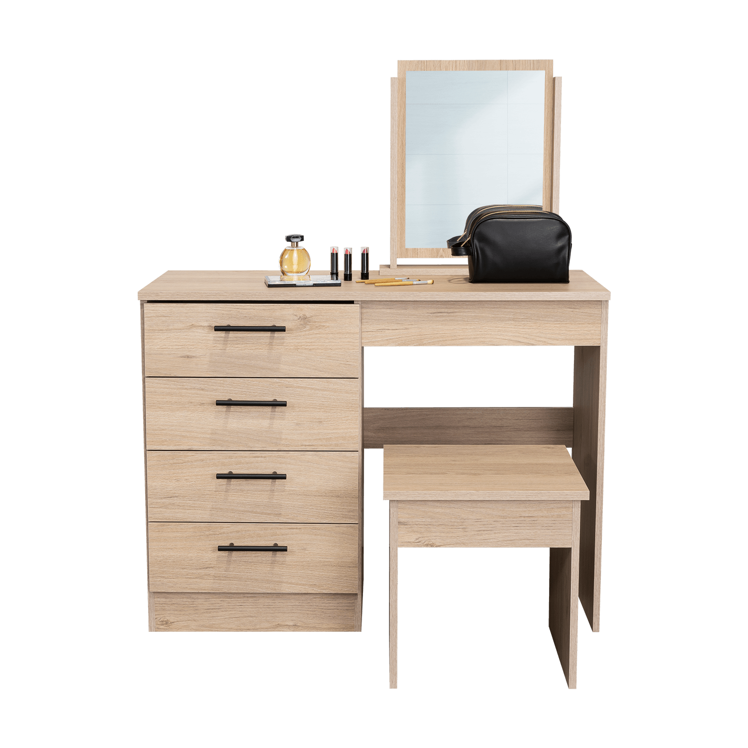 Mueble Tocador Kaia Rta Rovere + Blanco
