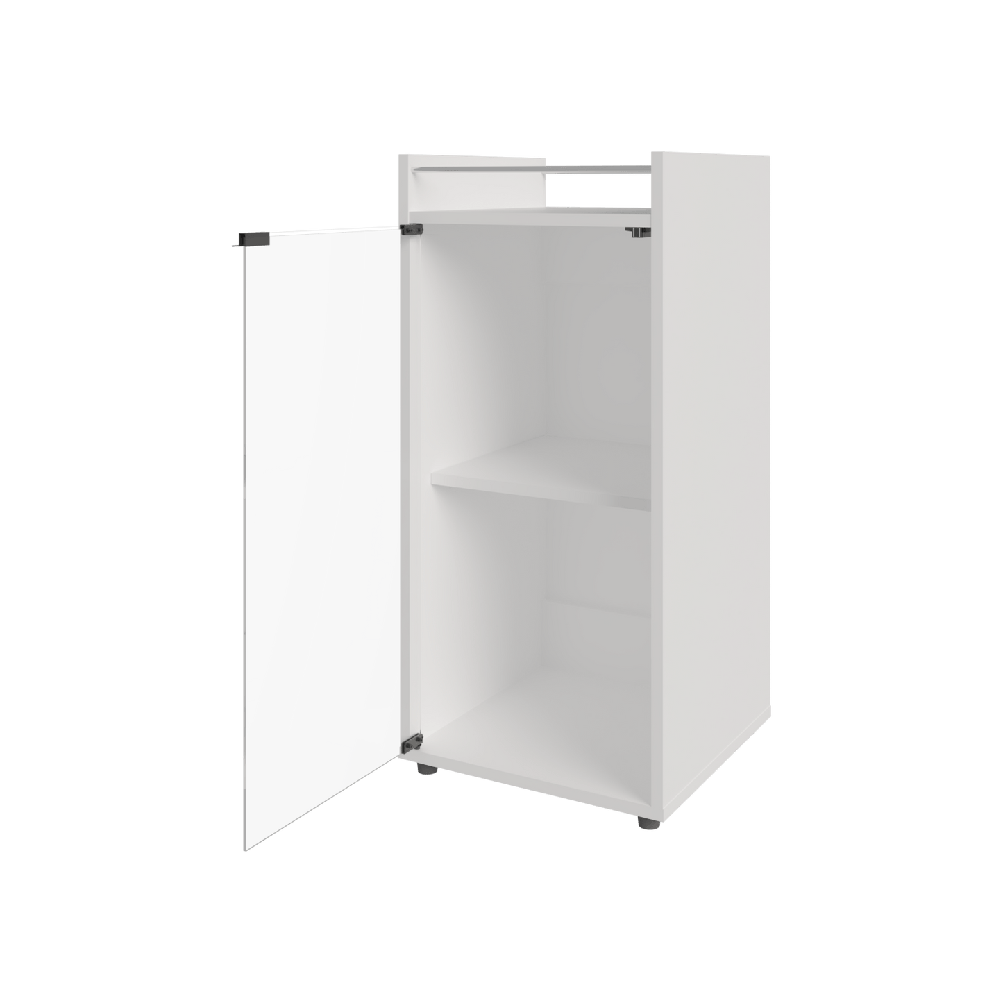 Mueble Minibar Theba 81X38X37 Rta Blanco Mqz Zf