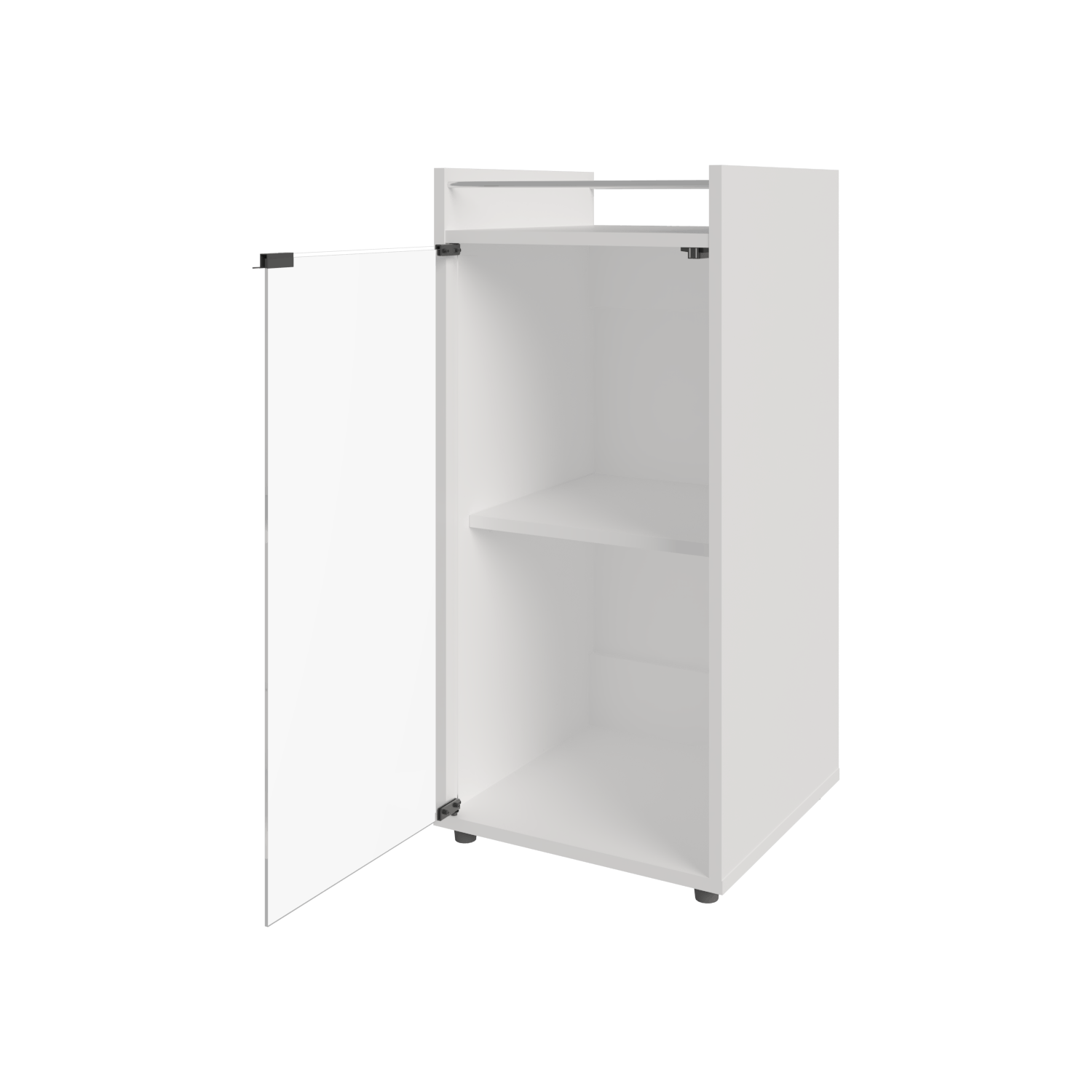 Mueble Minibar Theba 81X38X37 Rta Blanco Mqz Zf