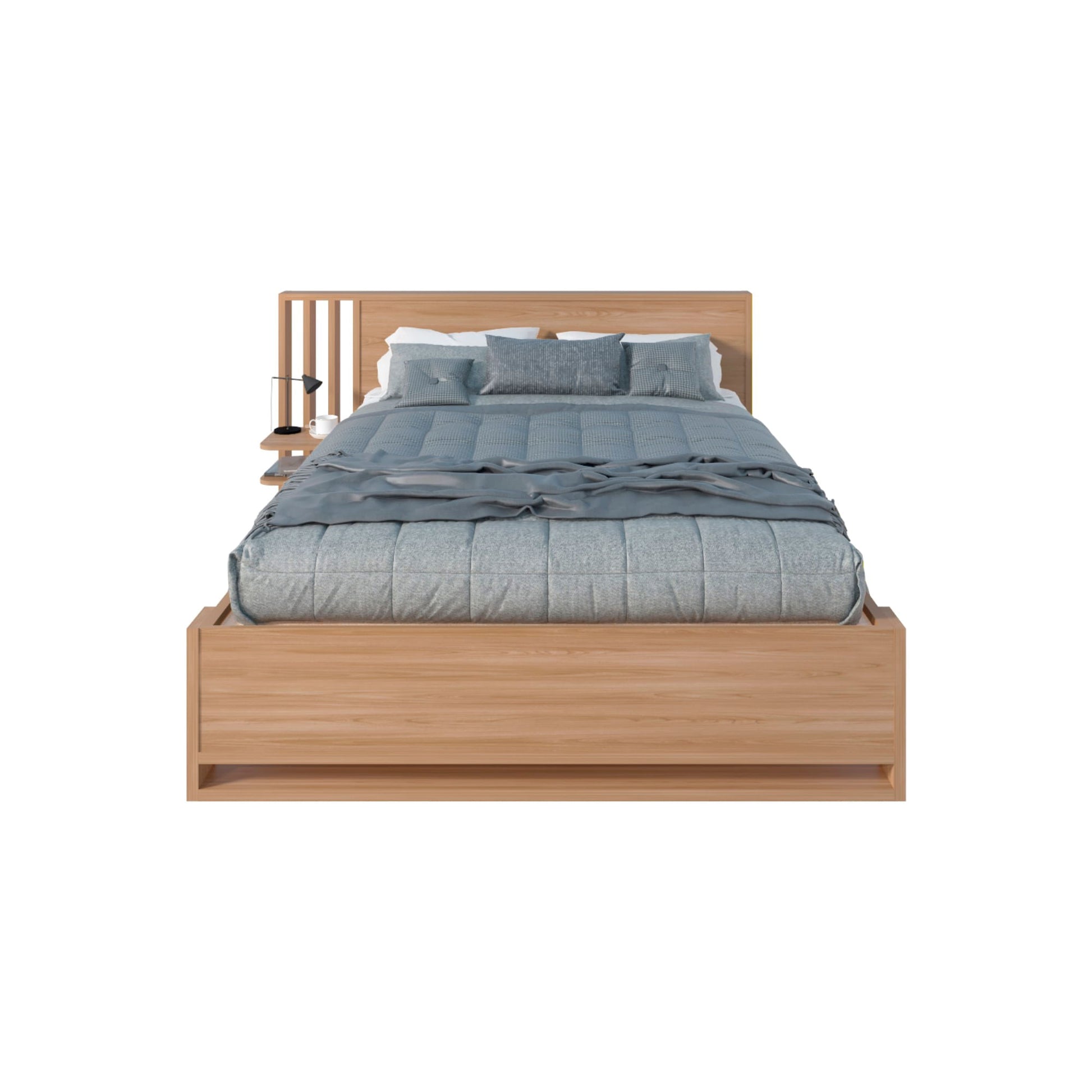Cama Vance 140 Rta Fresno Europeo