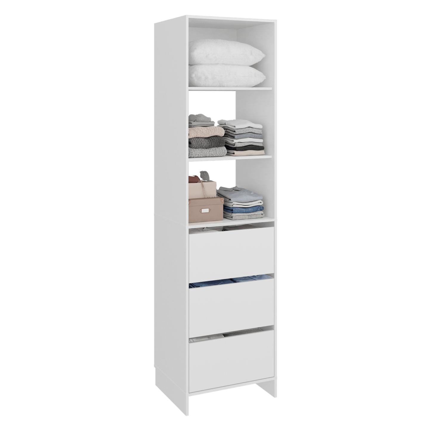 Closet Independiente 40 213X55X48 Rta Blanco Zf