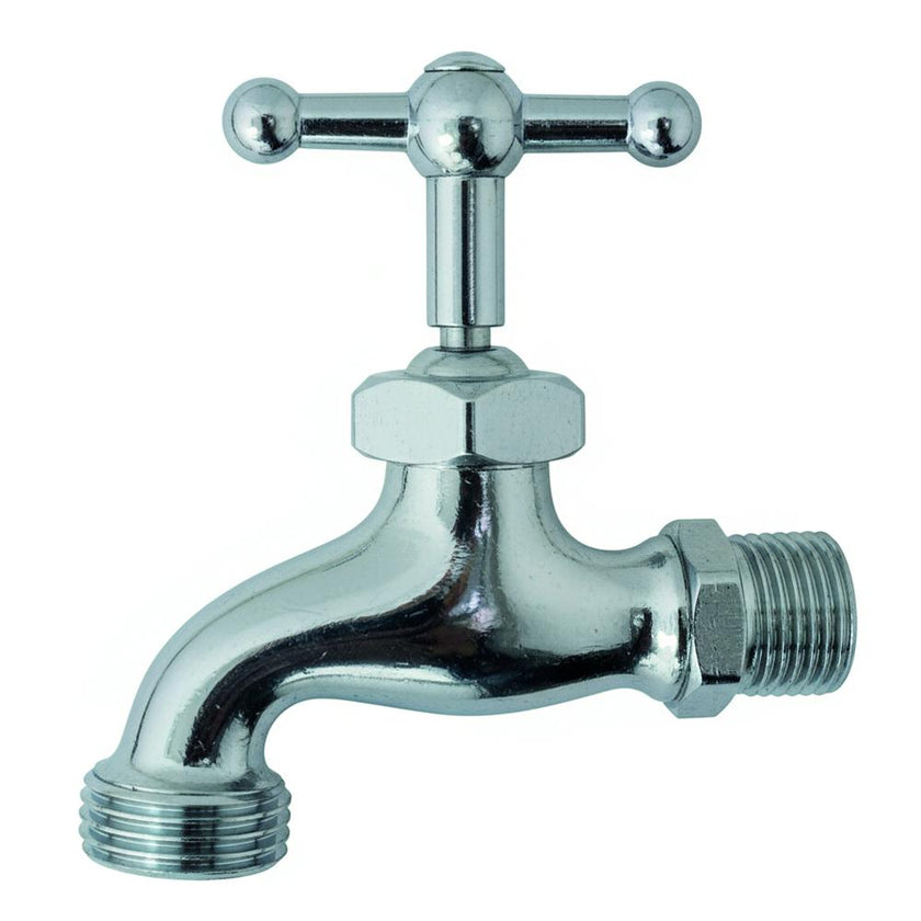 Grifo Cromado Uduke Chapola Metalica En Blister Ht1514