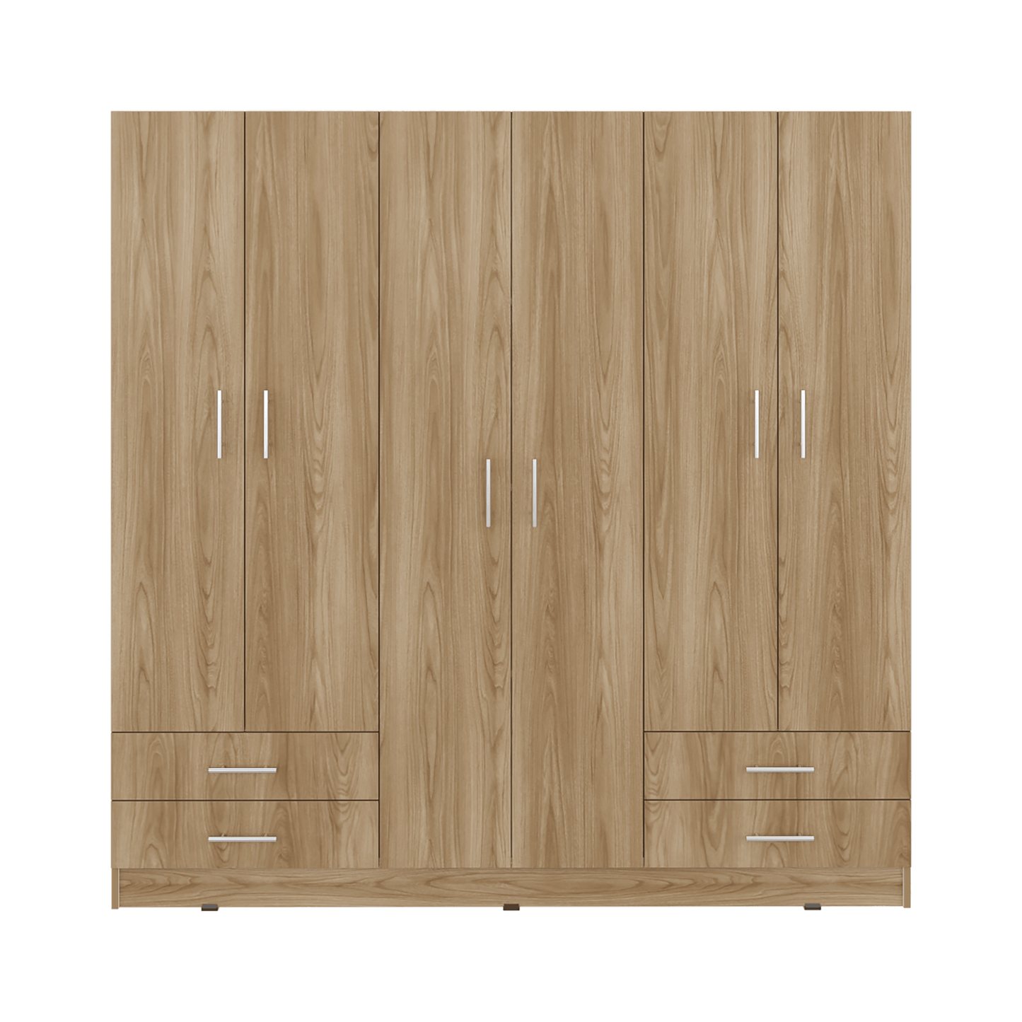 Closet Petunia 180X180X46 Rta Fresno Eu Blanco