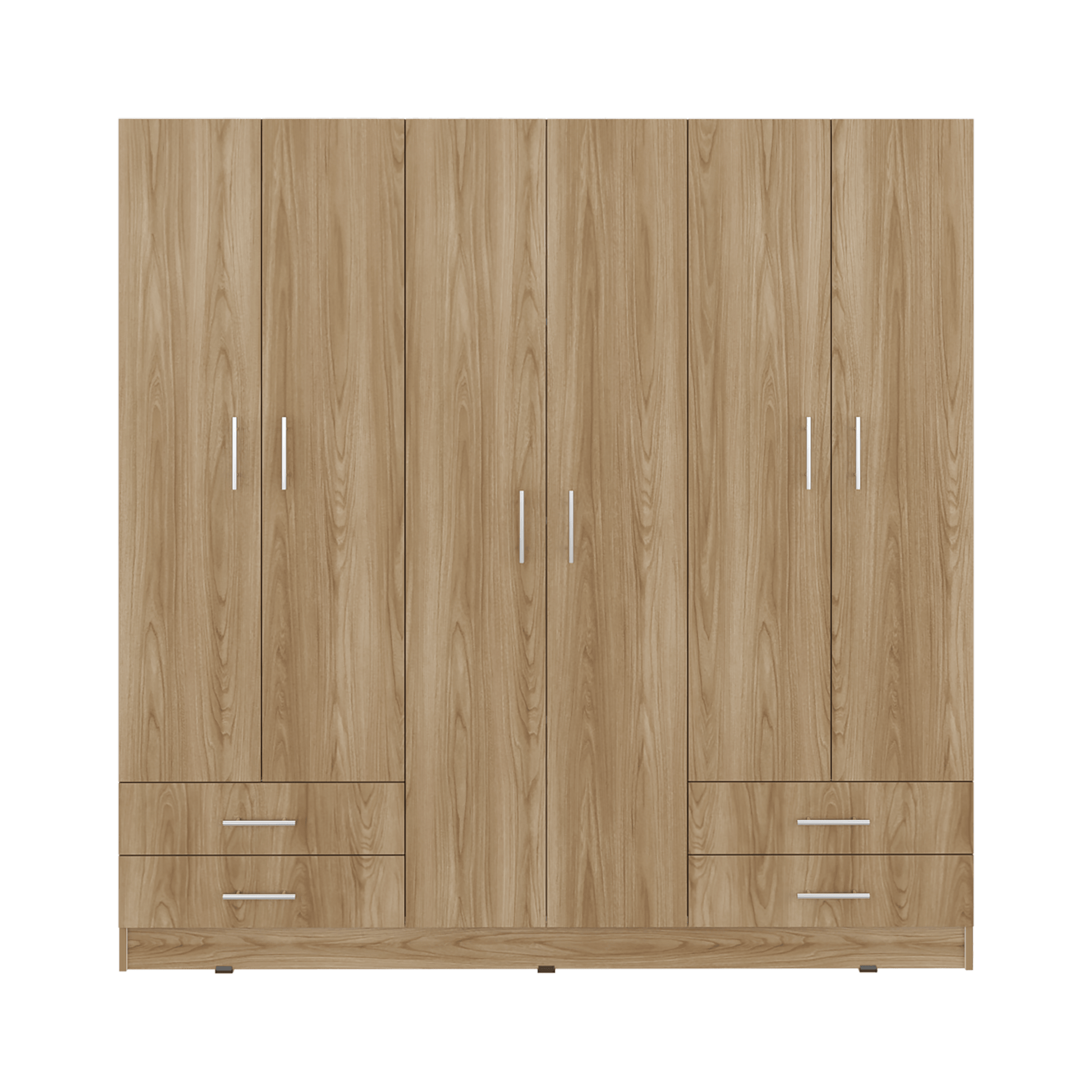 Closet Petunia 180X180X46 Rta Fresno Eu Blanco