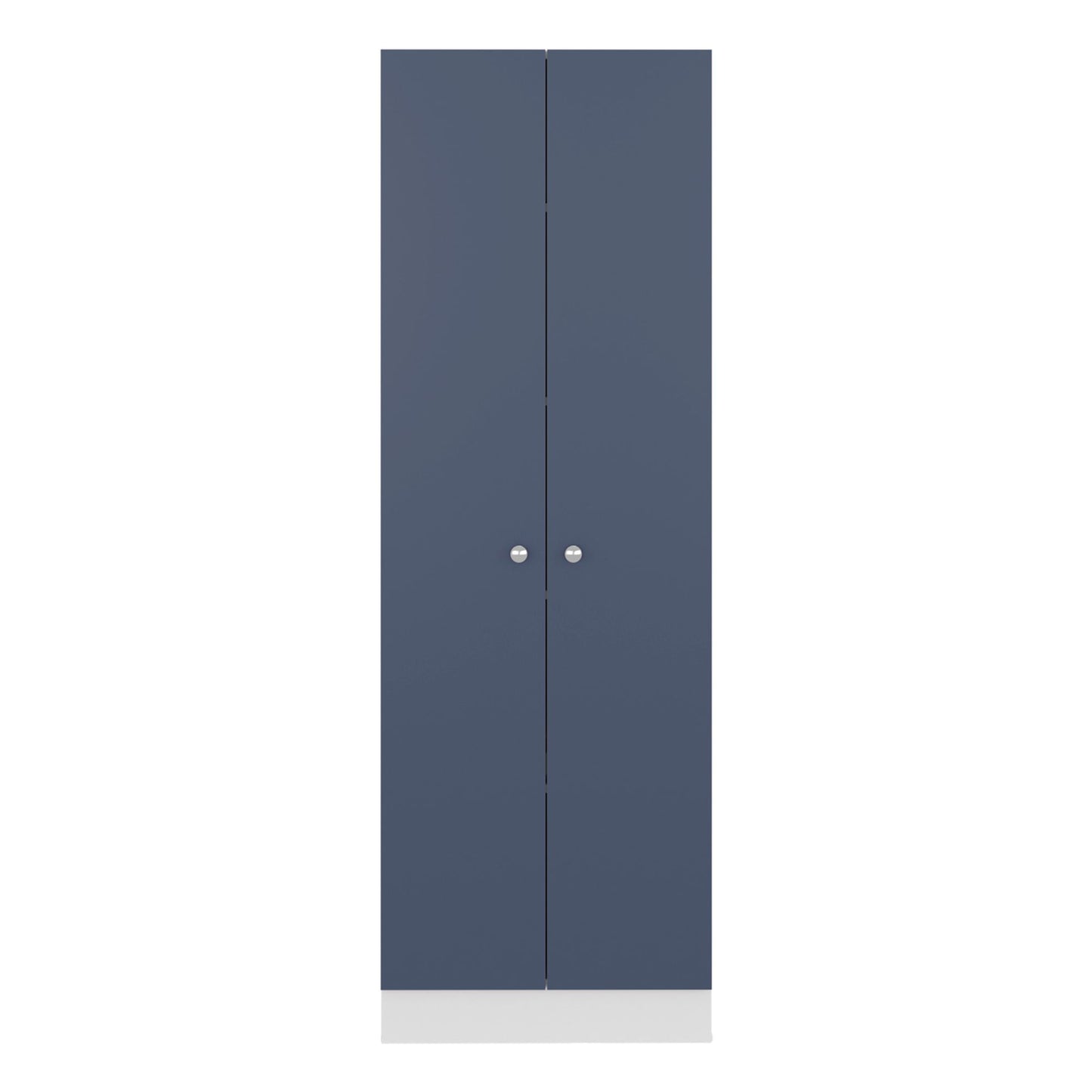 Alacena Multiusos 180X60X30 Rta Blanco Azul Zf