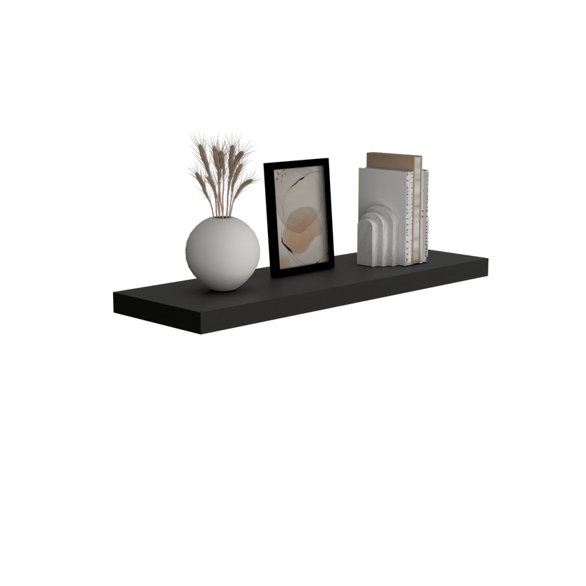 Repisa Flotante 80X25 Wengue 3,8X80X25 Rta