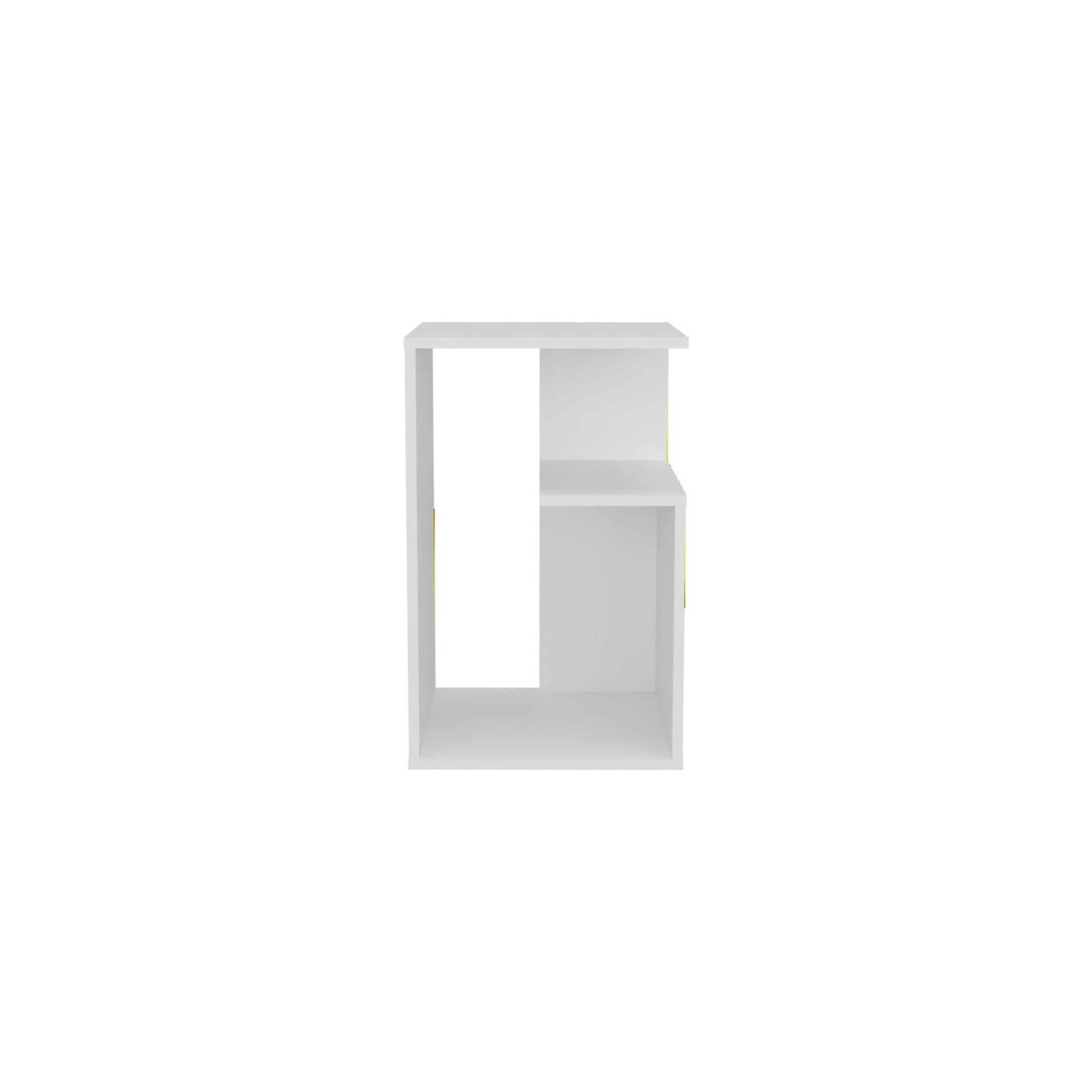 Mesa Auxiliar Everett 63X39X30 Rta Blanco