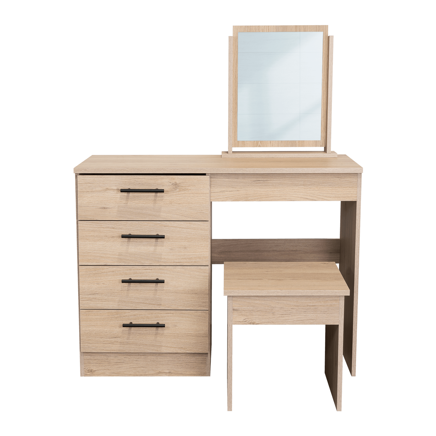 Mueble Tocador Kaia Rta Rovere + Blanco
