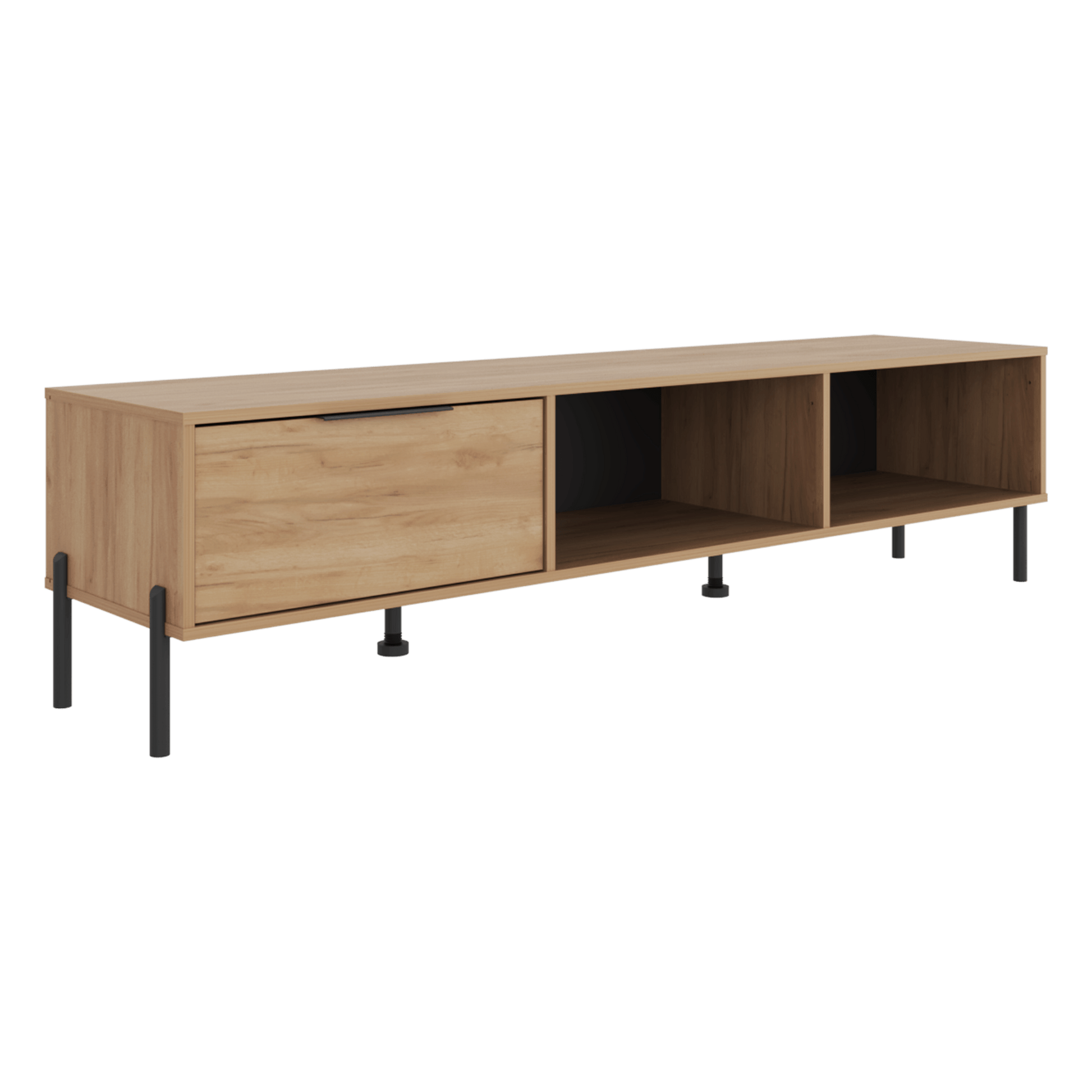 Rack De Tv 85" Dorne 42X170X40 Rta Fresno Zf