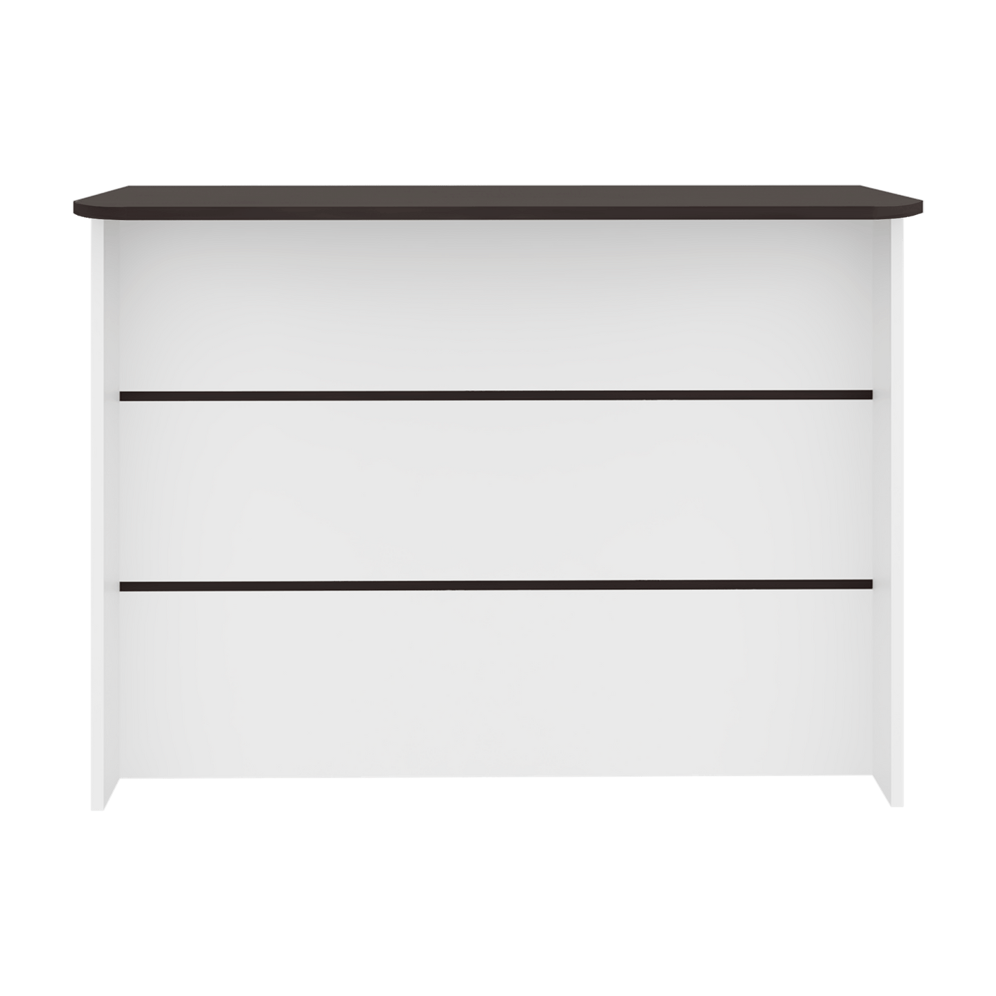 Isla De Cocina Fendi 90X120X60 Rta Blanco Wengue Zf