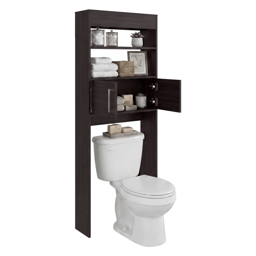 Optimizador De Baño Madrid 160X62X20 Rta Avellana Zf