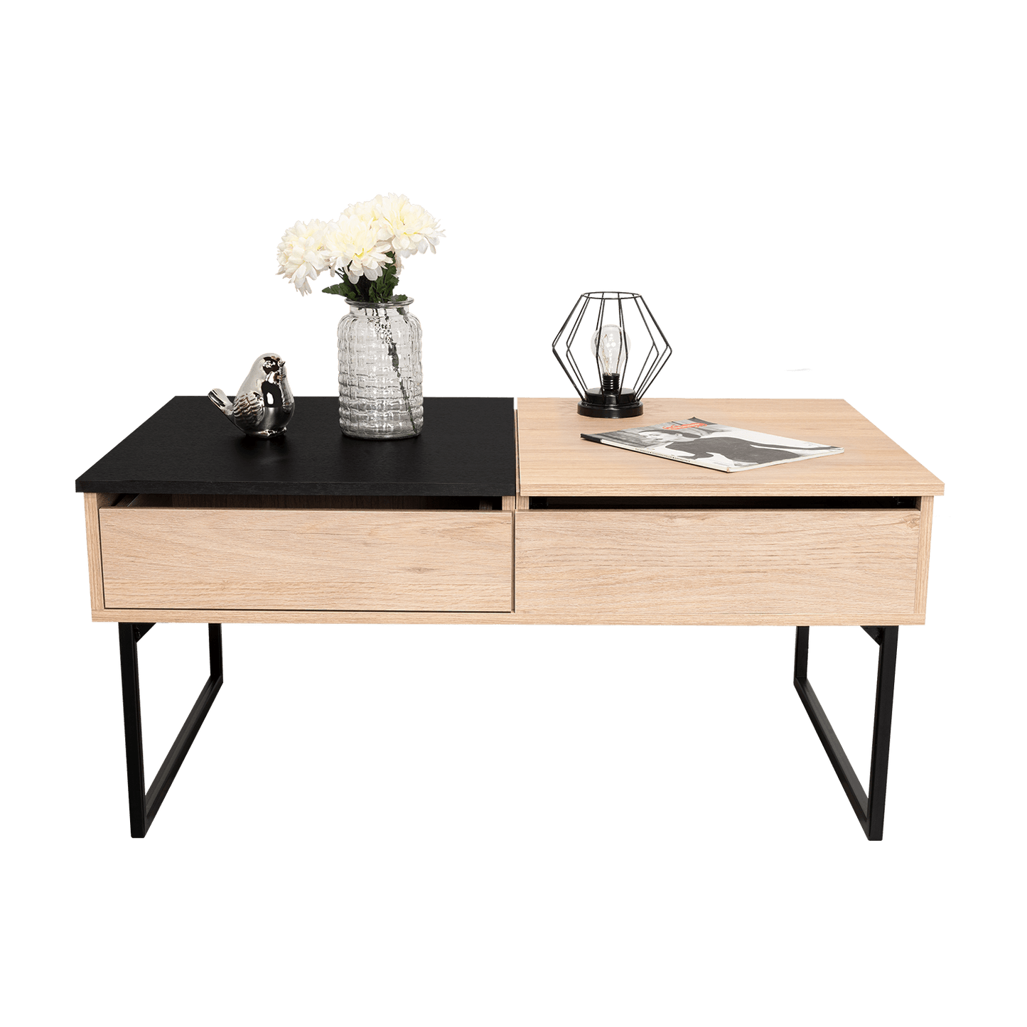 Mesa De Centro Funcional 5G-4 Rta Rovere Wengue